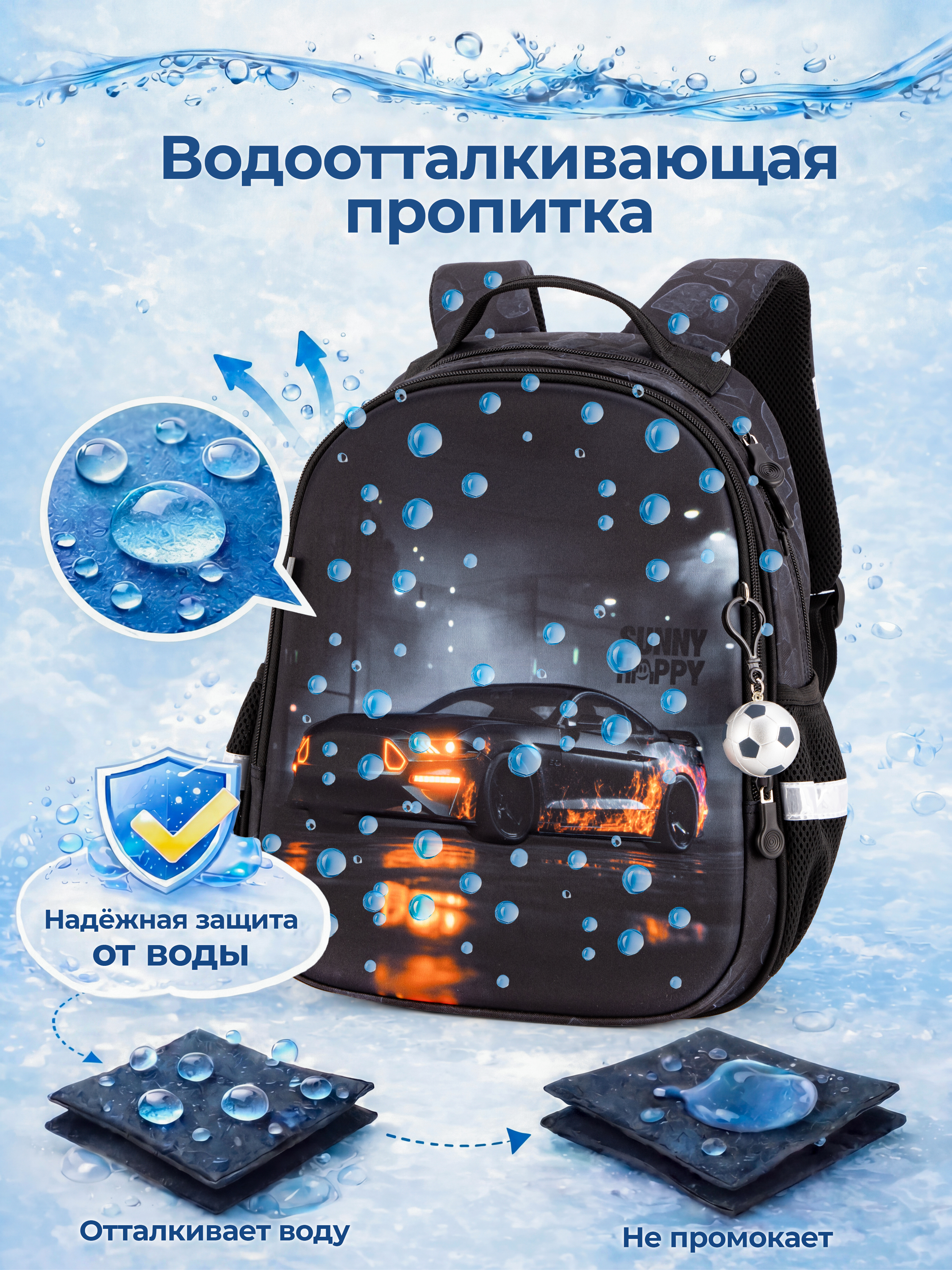 Рюкзак Sunny Happy набор 7 в 1 - фото 13