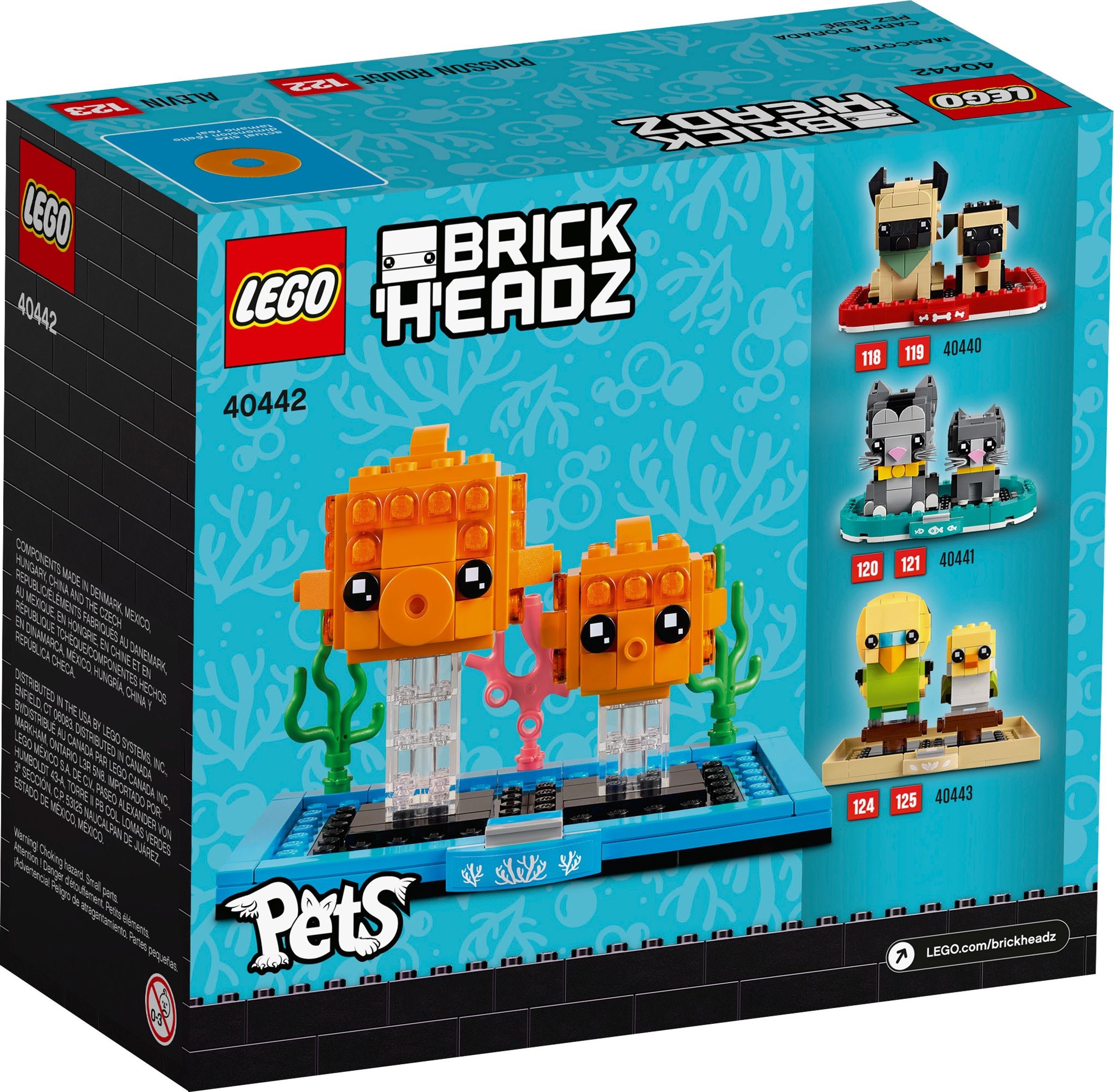 Конструктор LEGO BrickHeadz 40442 186 дет. - фото 2