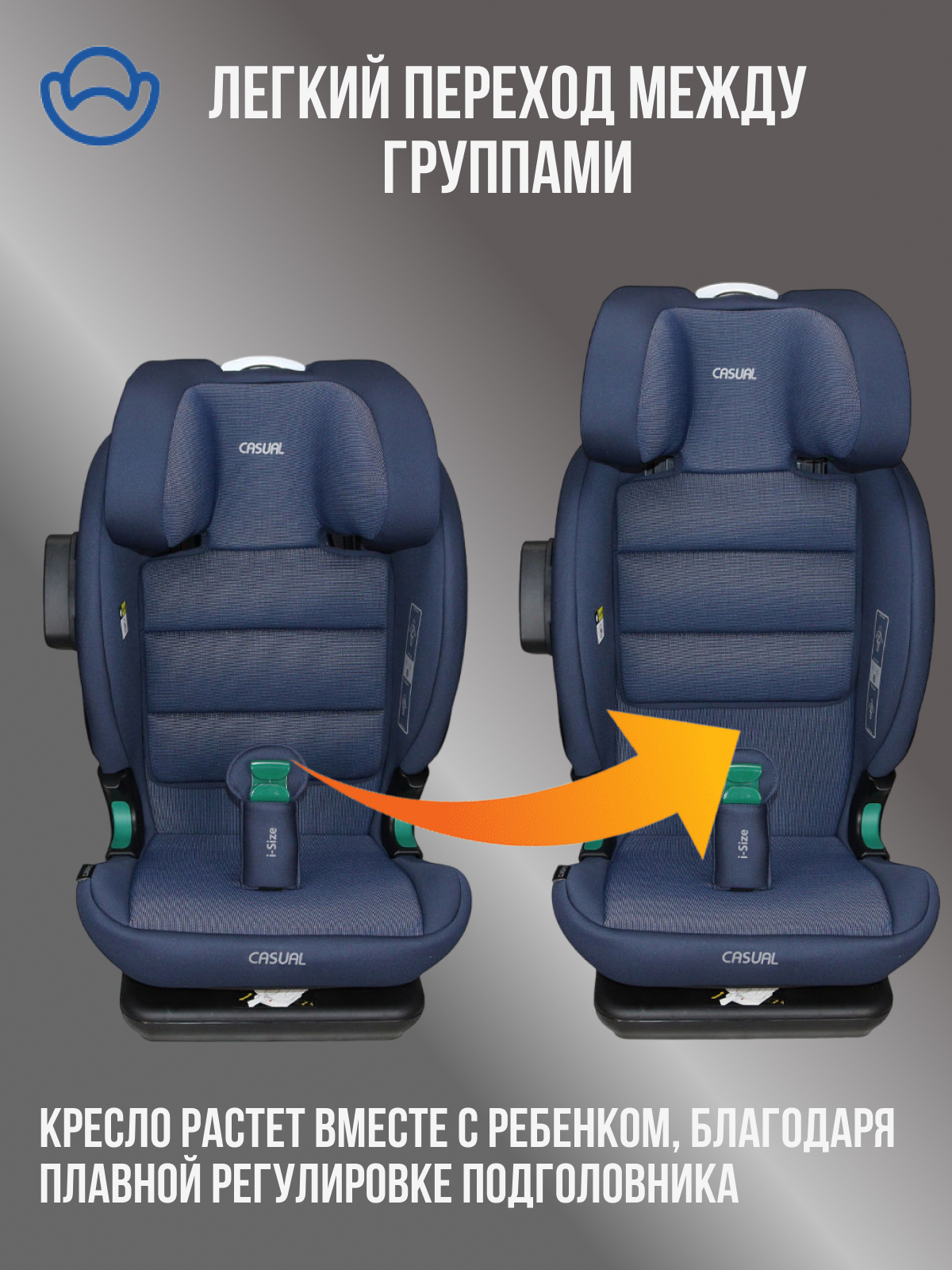 Автокресло Casual Classfix Pro Isofix 2/3 (15-36 кг) - фото 11