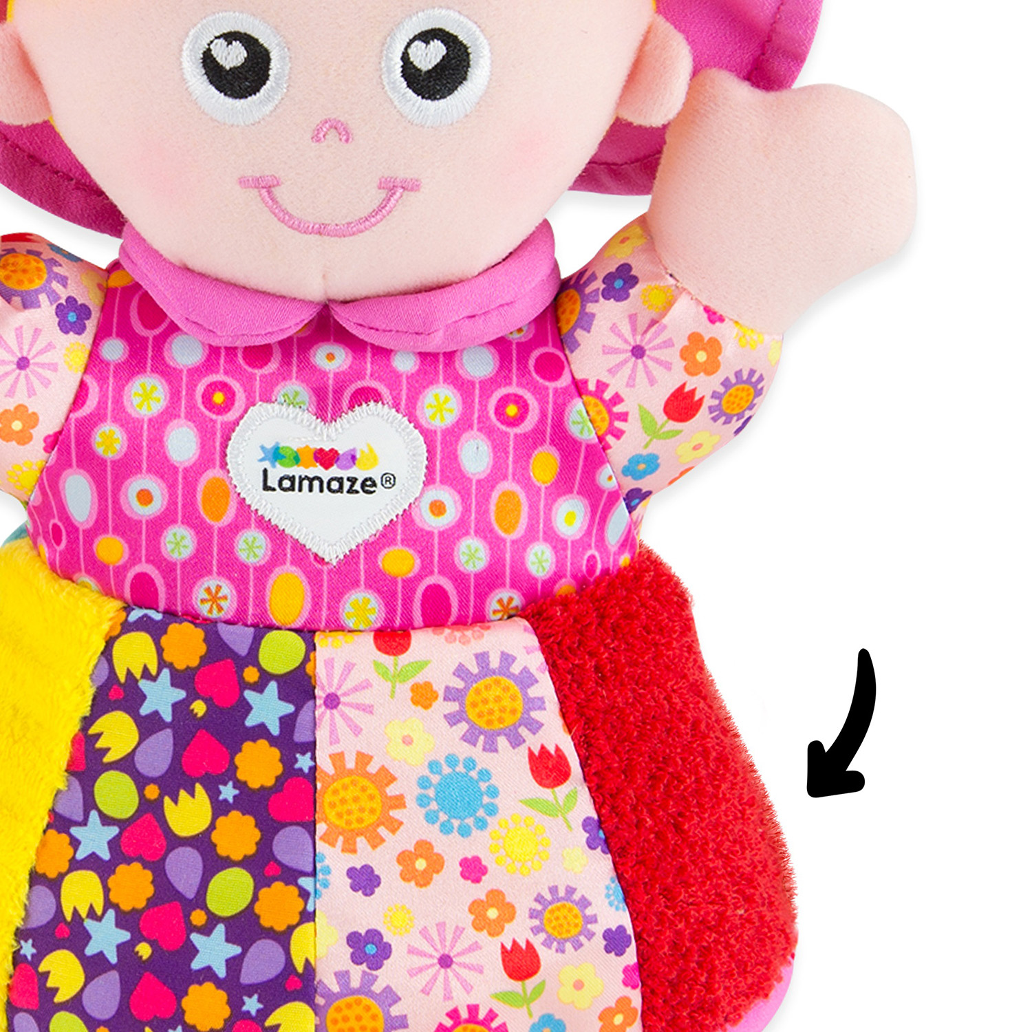Игрушка Lamaze подвеска Кукла Эмилия - фото 4