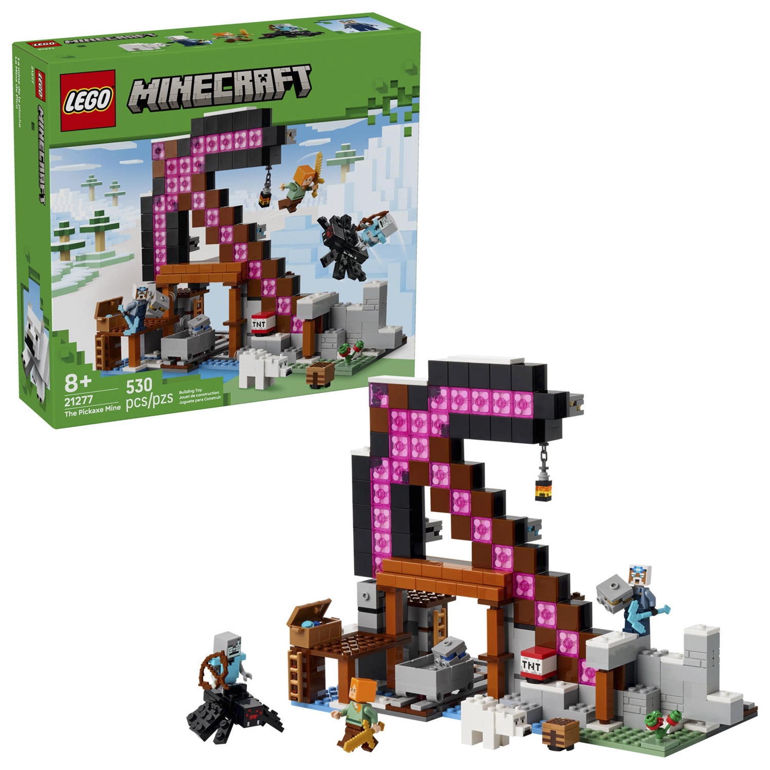 Конструктор LEGO Minecraft 530 дет. - фото 1