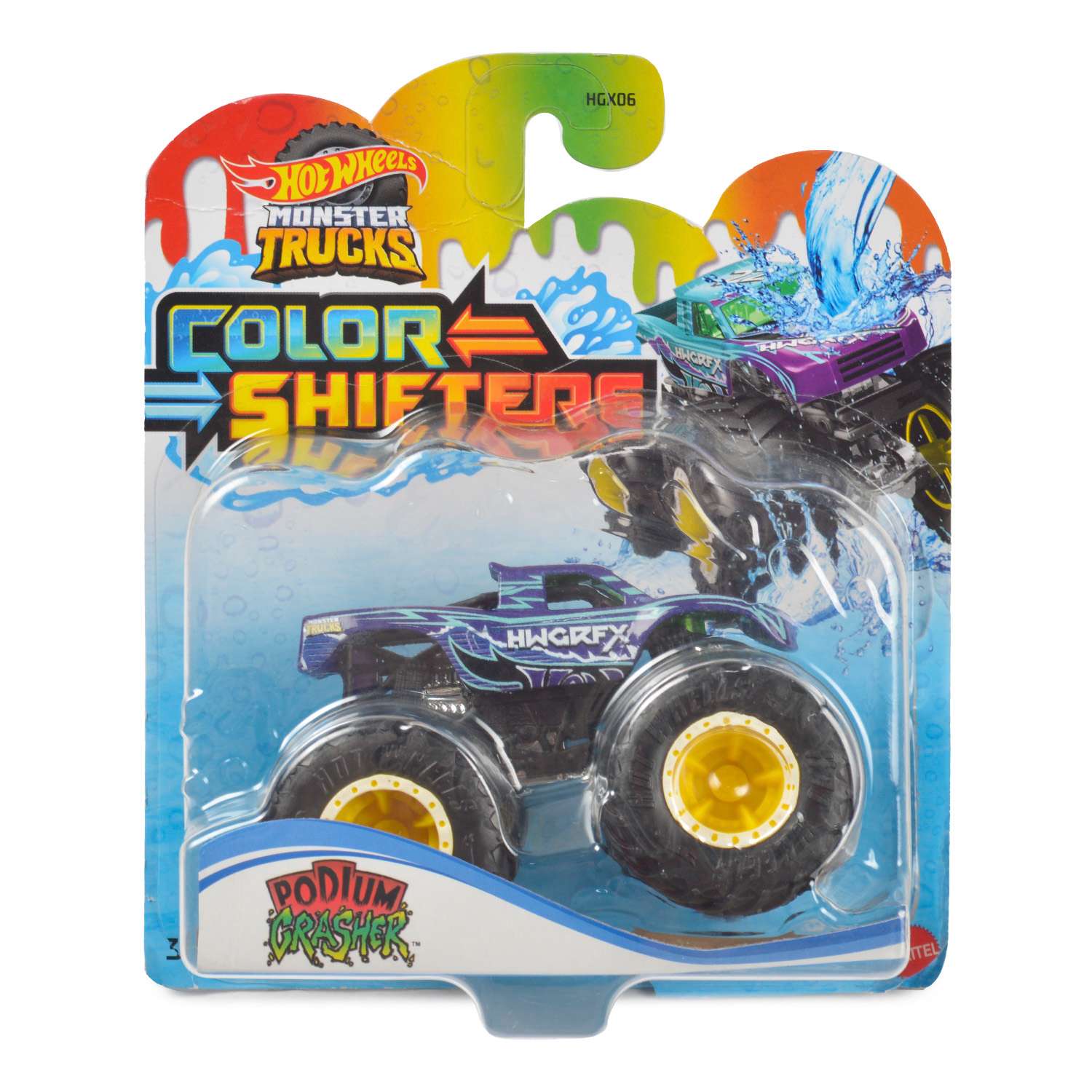 Монстр-трак Hot Wheels HGX06 - фото 2