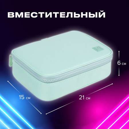 Пенал косметичка Brauberg Mint