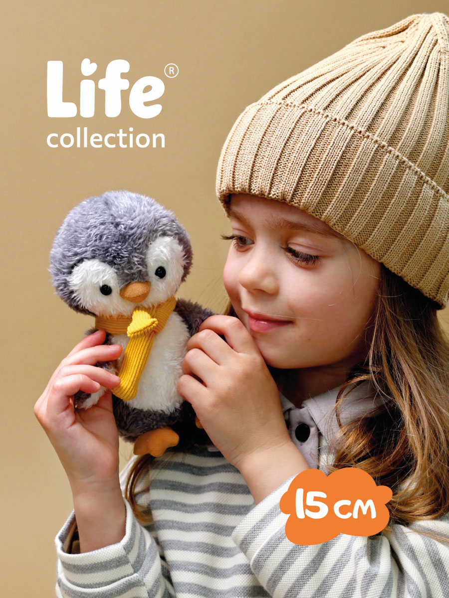 Изображение товара Мягкая игрушка Orange Toys Клювик с ярким шарфиком для малышей Изображение товара Мягкая игрушка Orange Toys Клювик с ярким шарфиком для малышей