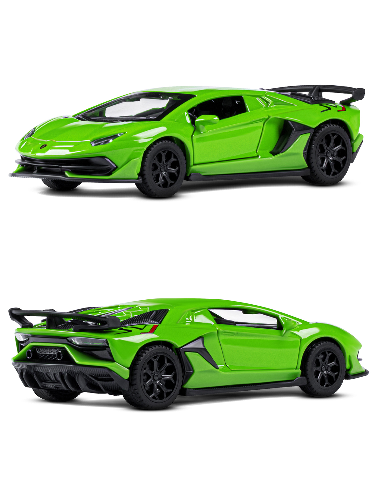 Автомобиль АВТОпанорама Lamborghini Aventador SVJ 1:43 JB1251218 - фото 6