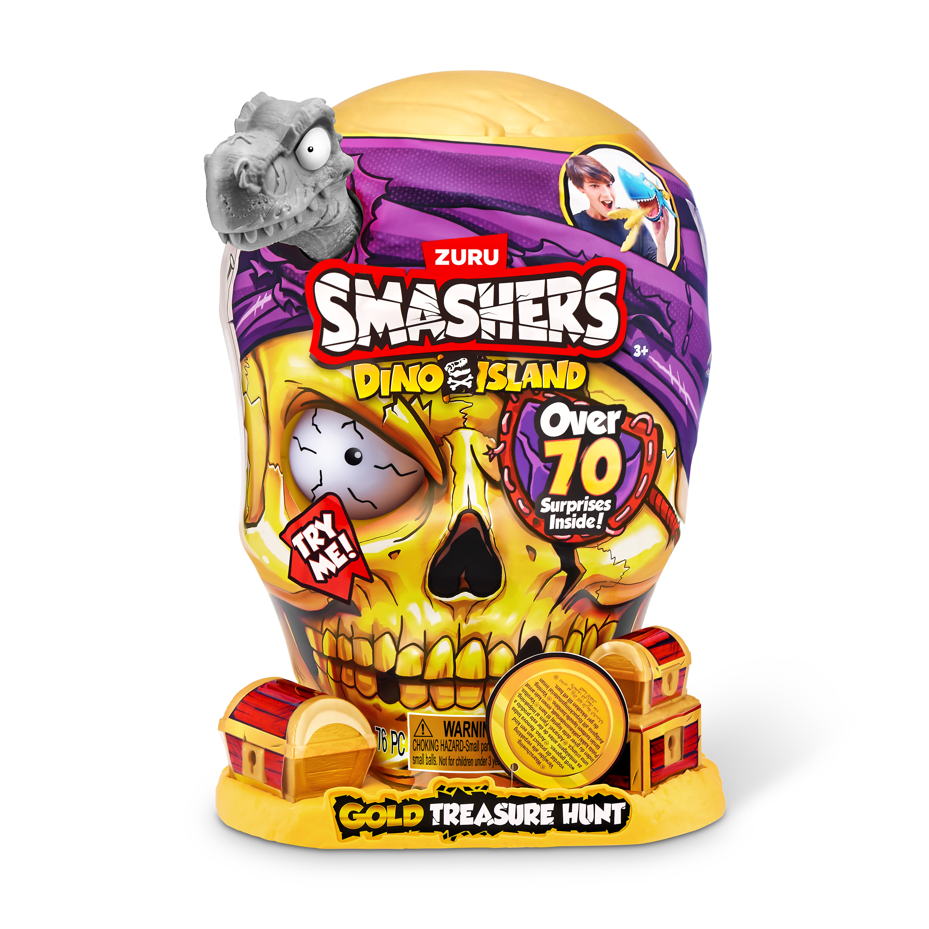 Игровой набор Zuru Smashers Остров динозавров - фото 1