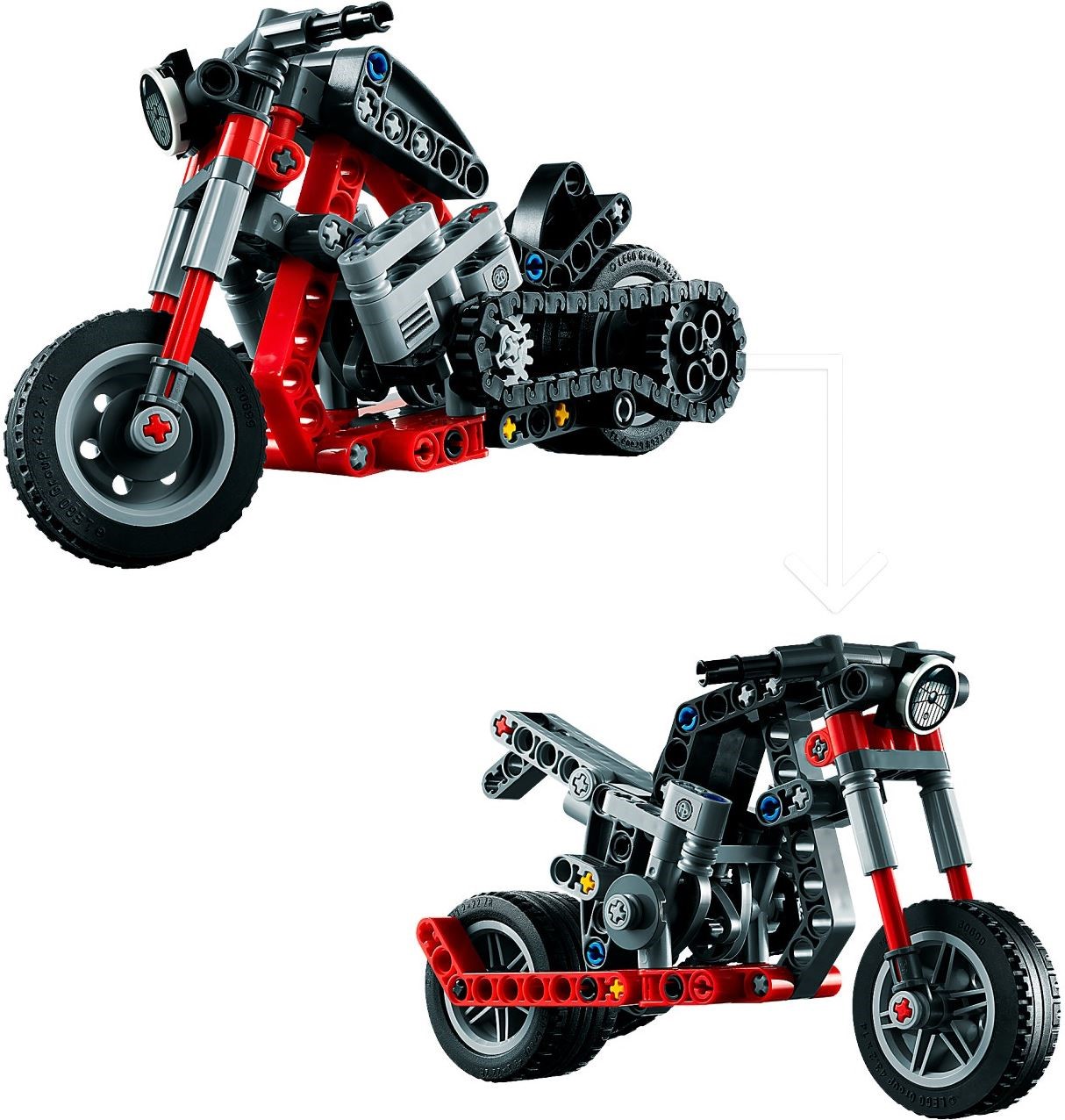 Конструктор LEGO Technic 42132 772 дет. - фото 3