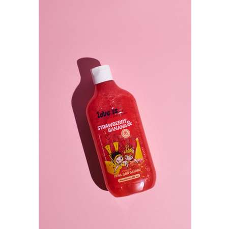 Пена Love is.. Strawberry and Banana 500 мл