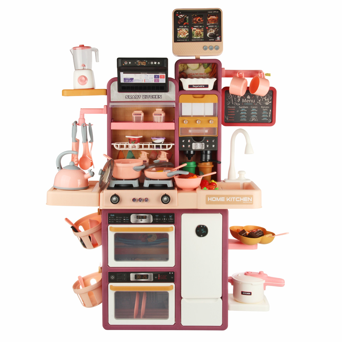 Игрушечная кухня Veld Co с аксессуарами: 54 шт. - фото 1