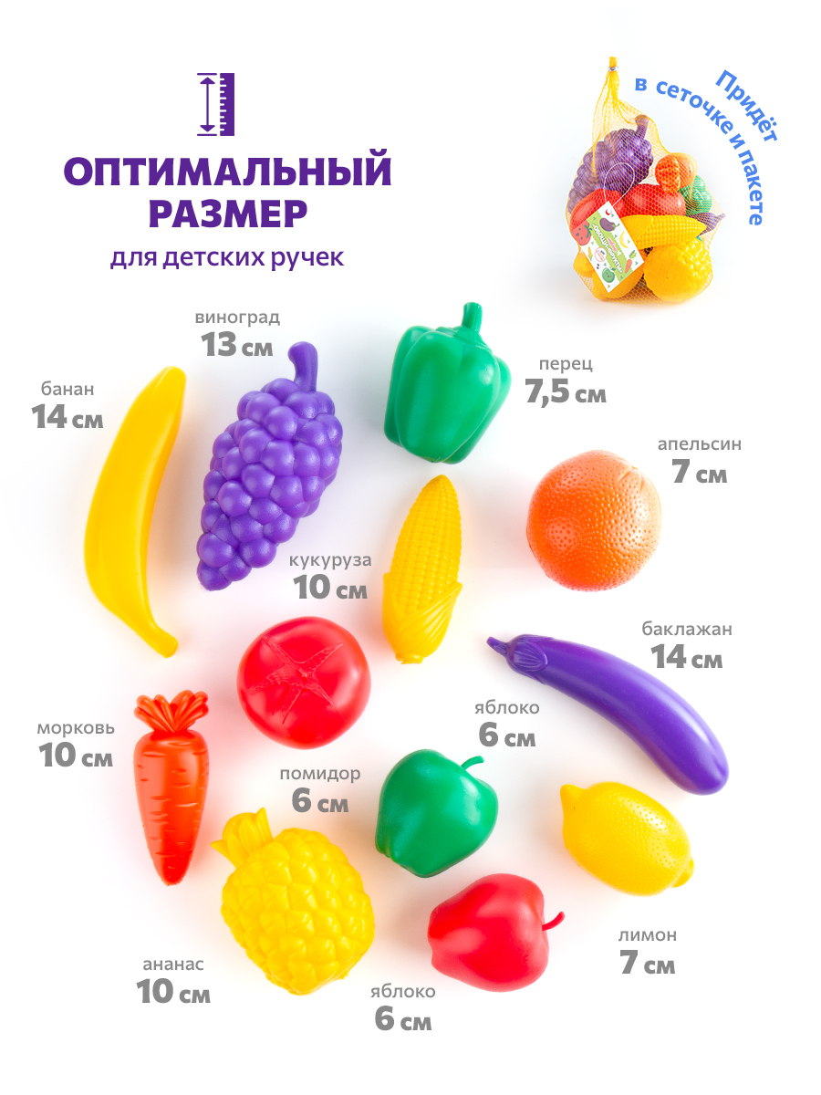 Игровой набор Green Plast продукты - фото 2