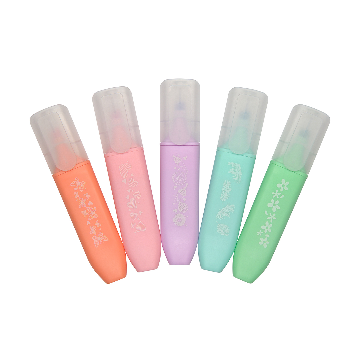 Текстовыделители Bruno Visconti 5 цв. - фото 3