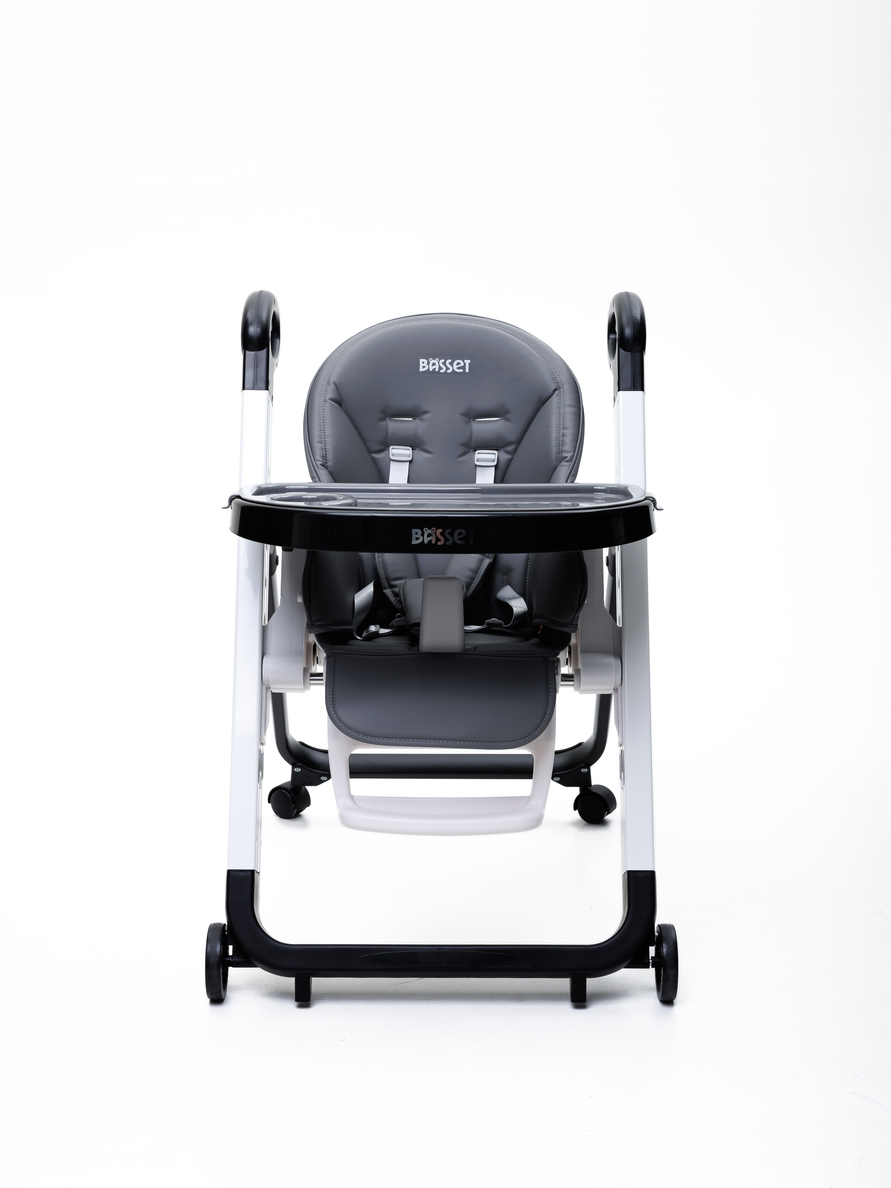 Стульчик для кормления BASSET B2 серый - фото 27