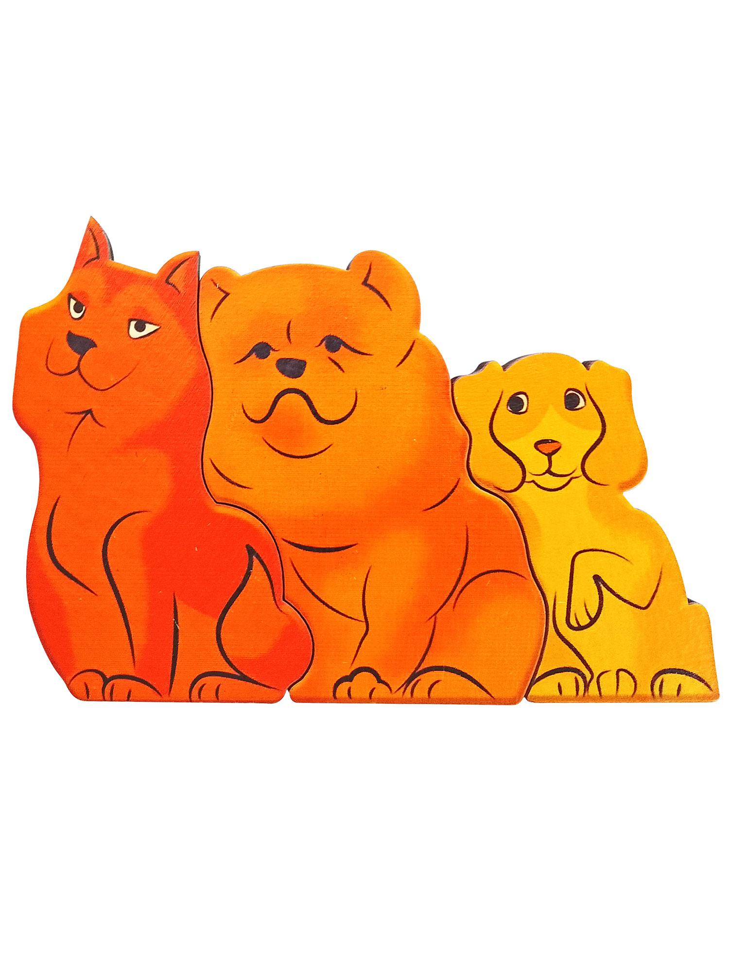 Игрушка Нескучные игры пазл Дружная компания - фото 11