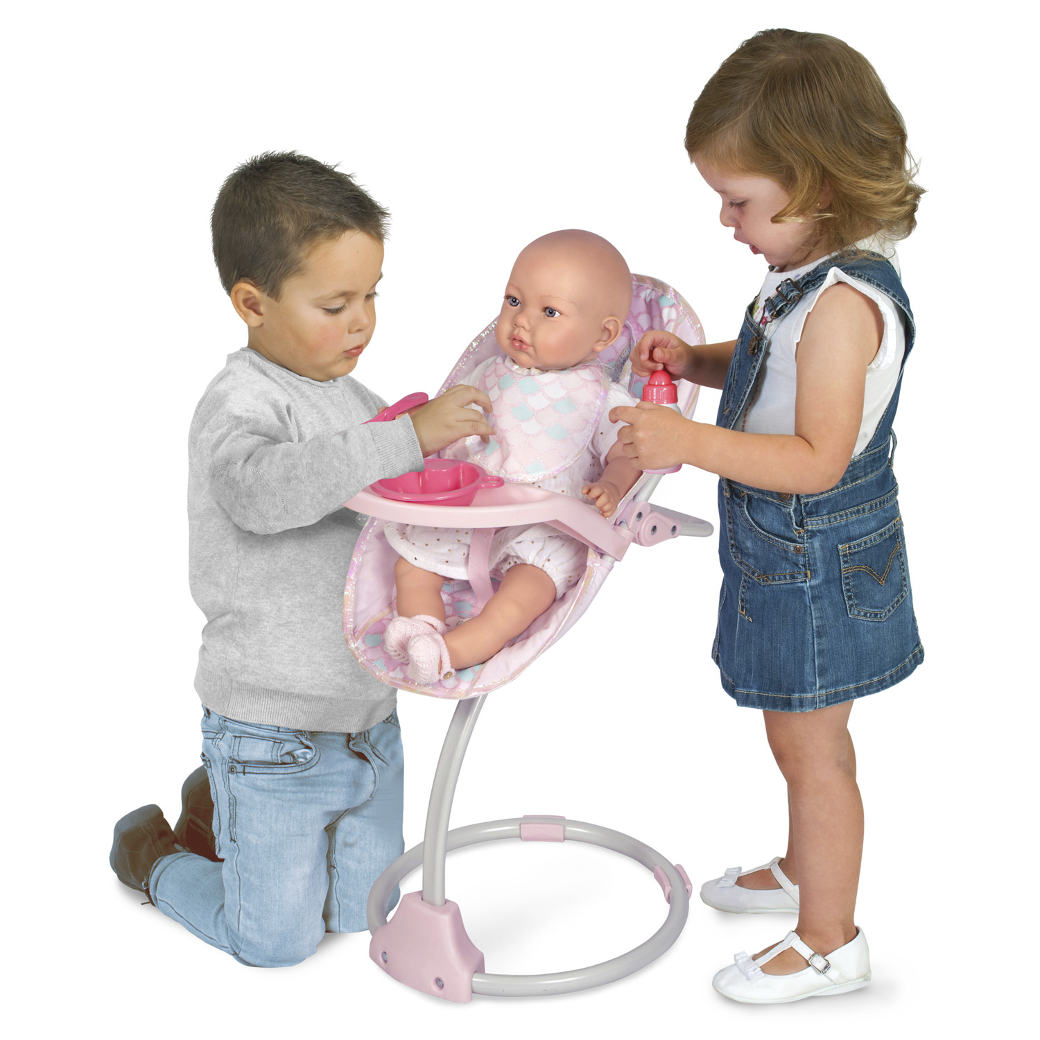Аксессуар для кукол DeCuevas Toys стульчик для кормления 51541 - фото 7