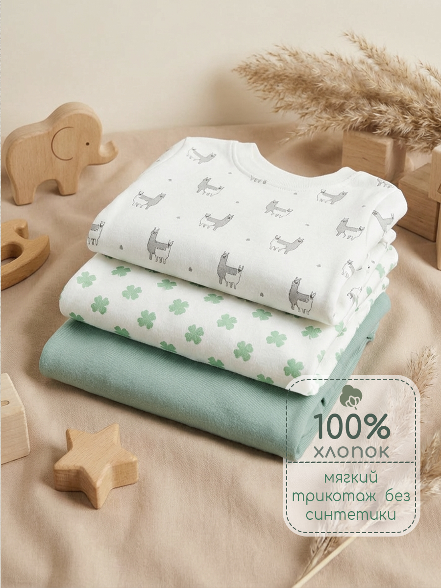 Боди 3 шт Milimbi 035.12/1КЛЛА - фото 3