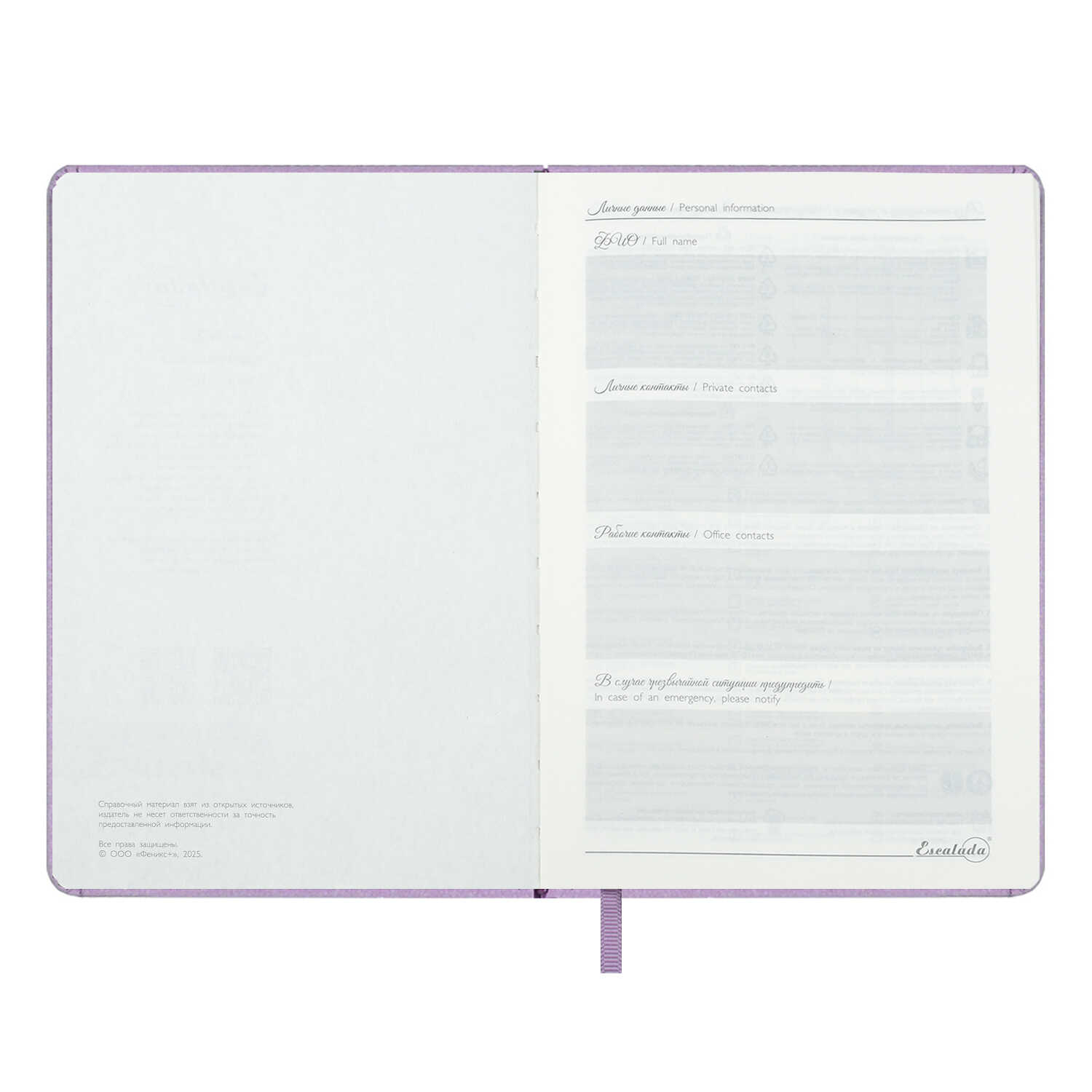 Ежедневник Феникс + ESCALADA 164 лист. - фото 10