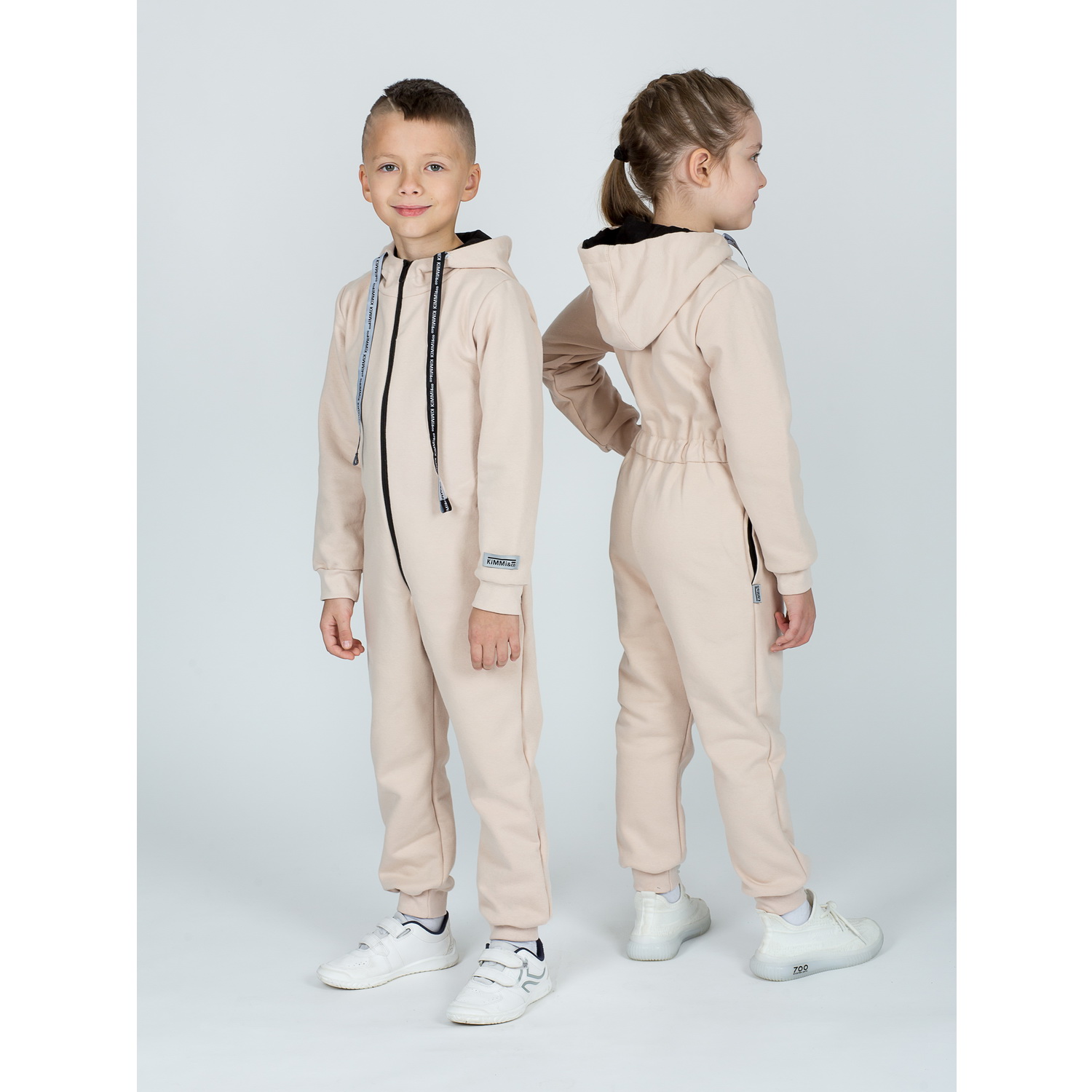 Комбинезон KiMMi co К-1408294 крем - фото 3