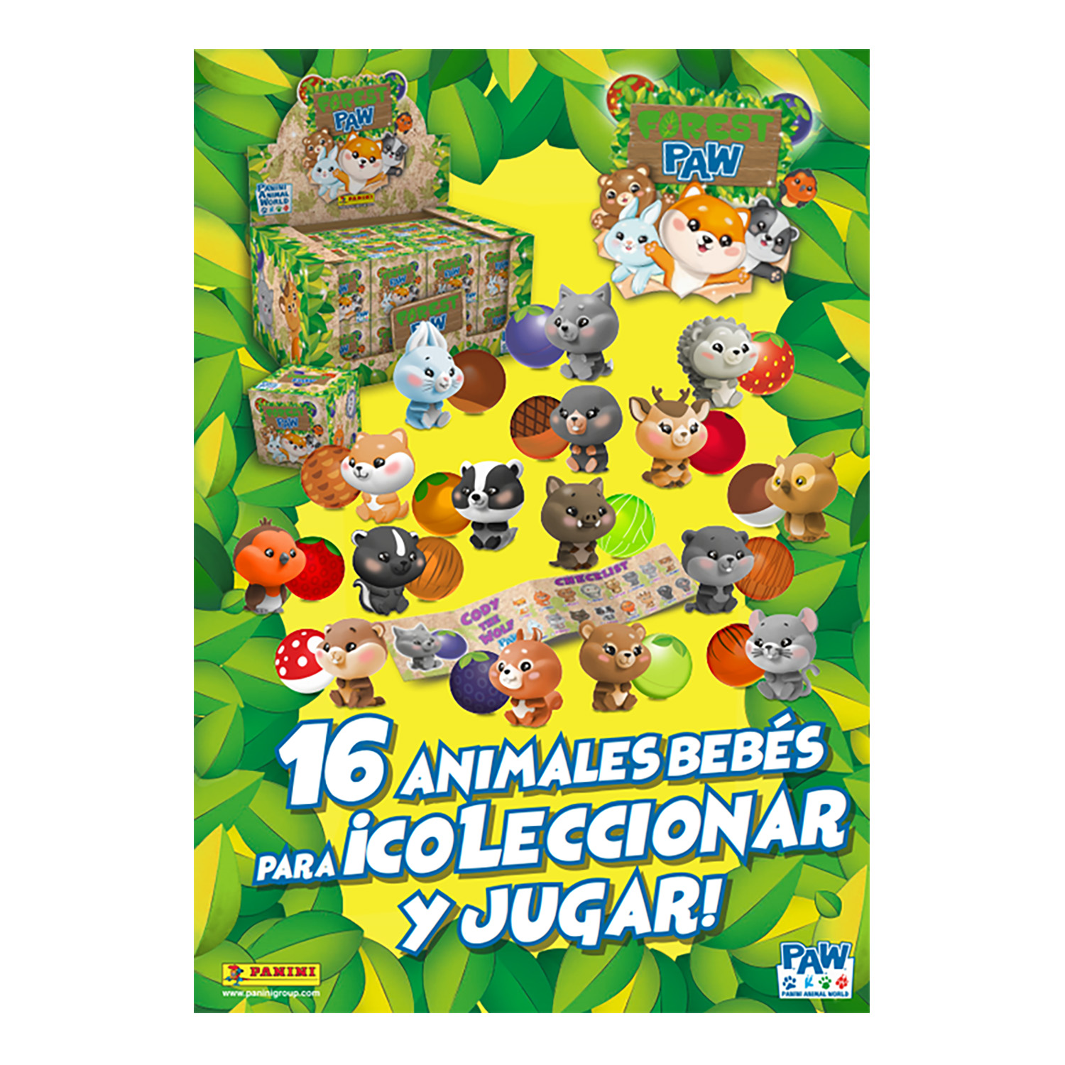 Фигурка Panini Лесные зверята - фото 10