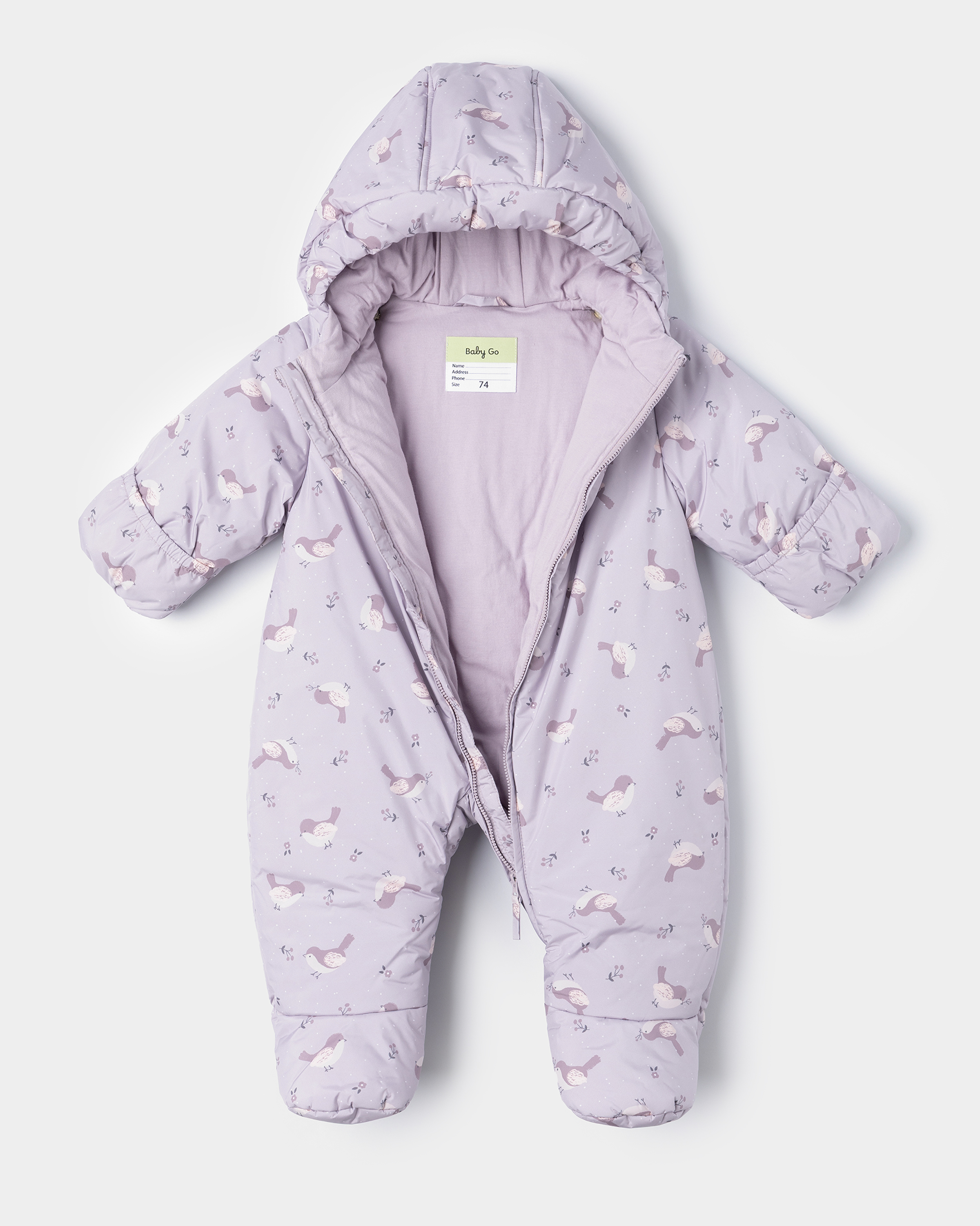 Комбинезон BabyGо W25BG4-MG-Cig-77 - фото 3