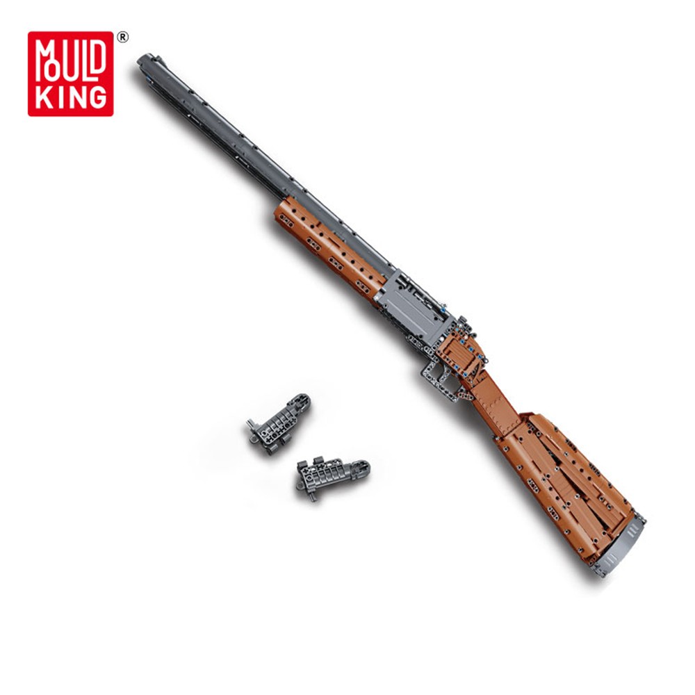 Конструктор Mould King Двуствольный дробовик блочный - фото 14
