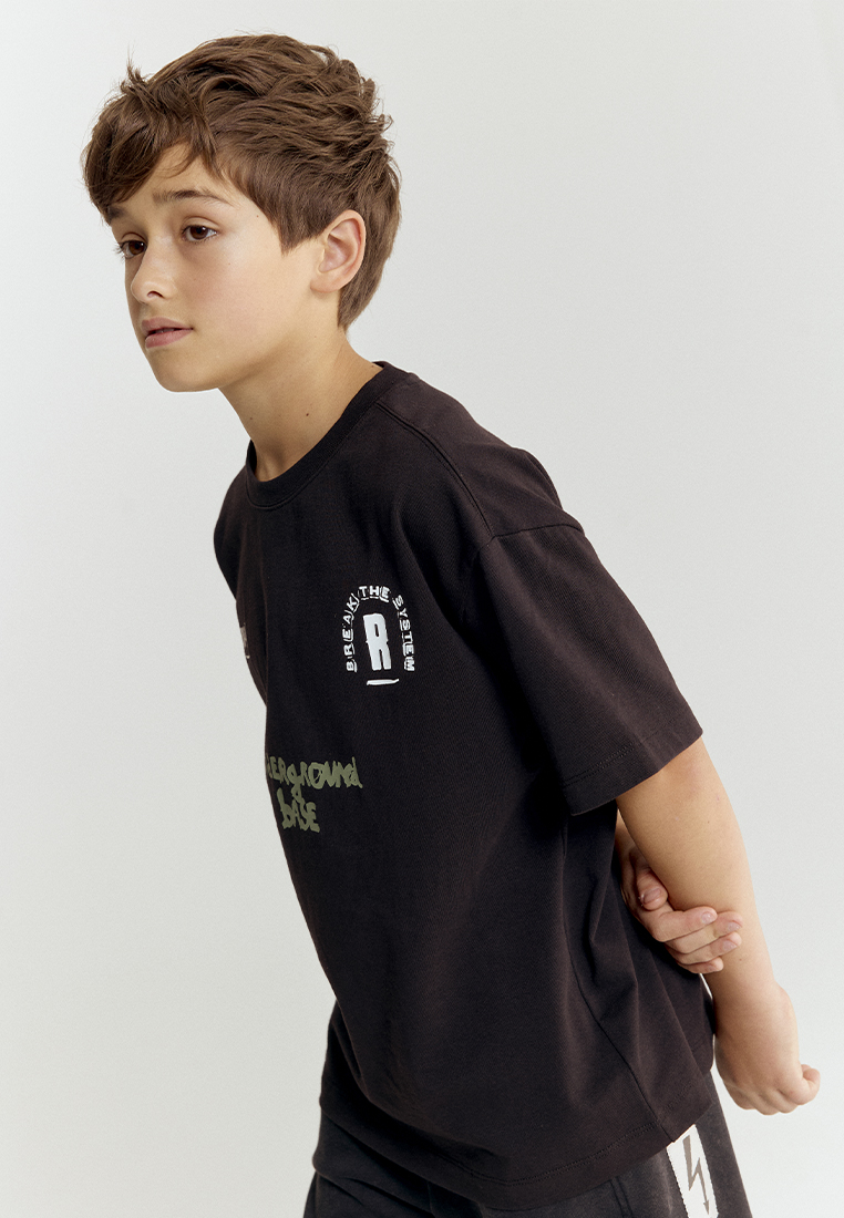 Футболка artie W25K04FDK-1347M/Черный - фото 4