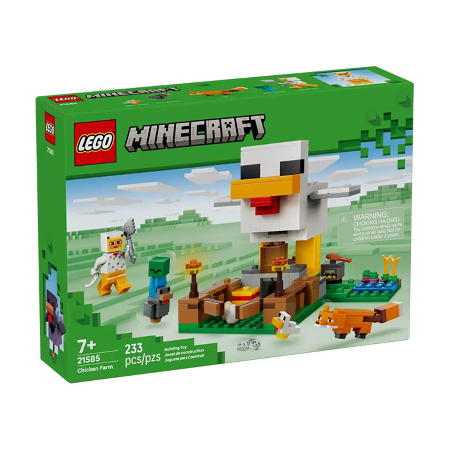 Конструктор LEGO Minecraft Куриная ферма 233 дет. - фото 2