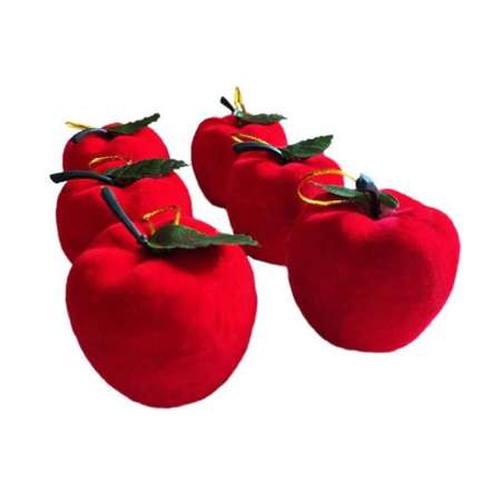 Украшение ёлочное Магия праздника яблоки D4.5 см 6 шт