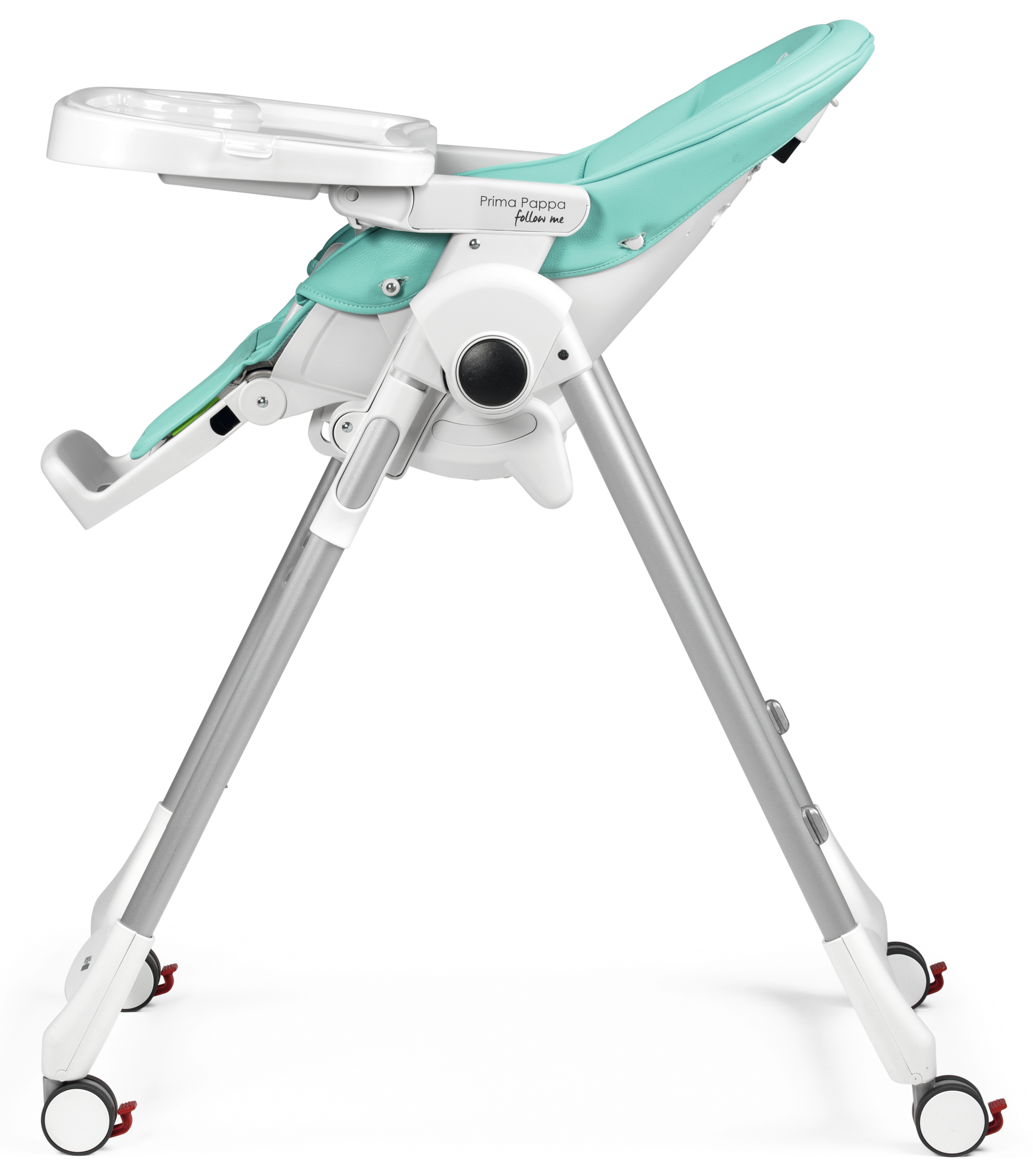 Стульчик для кормления Peg-Perego Prima Pappa Follow Me голубой - фото 6