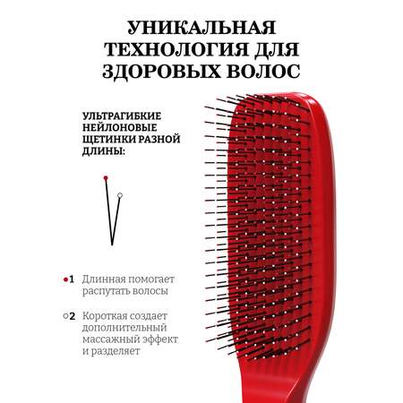Массажная расческа I LOVE MY HAIR