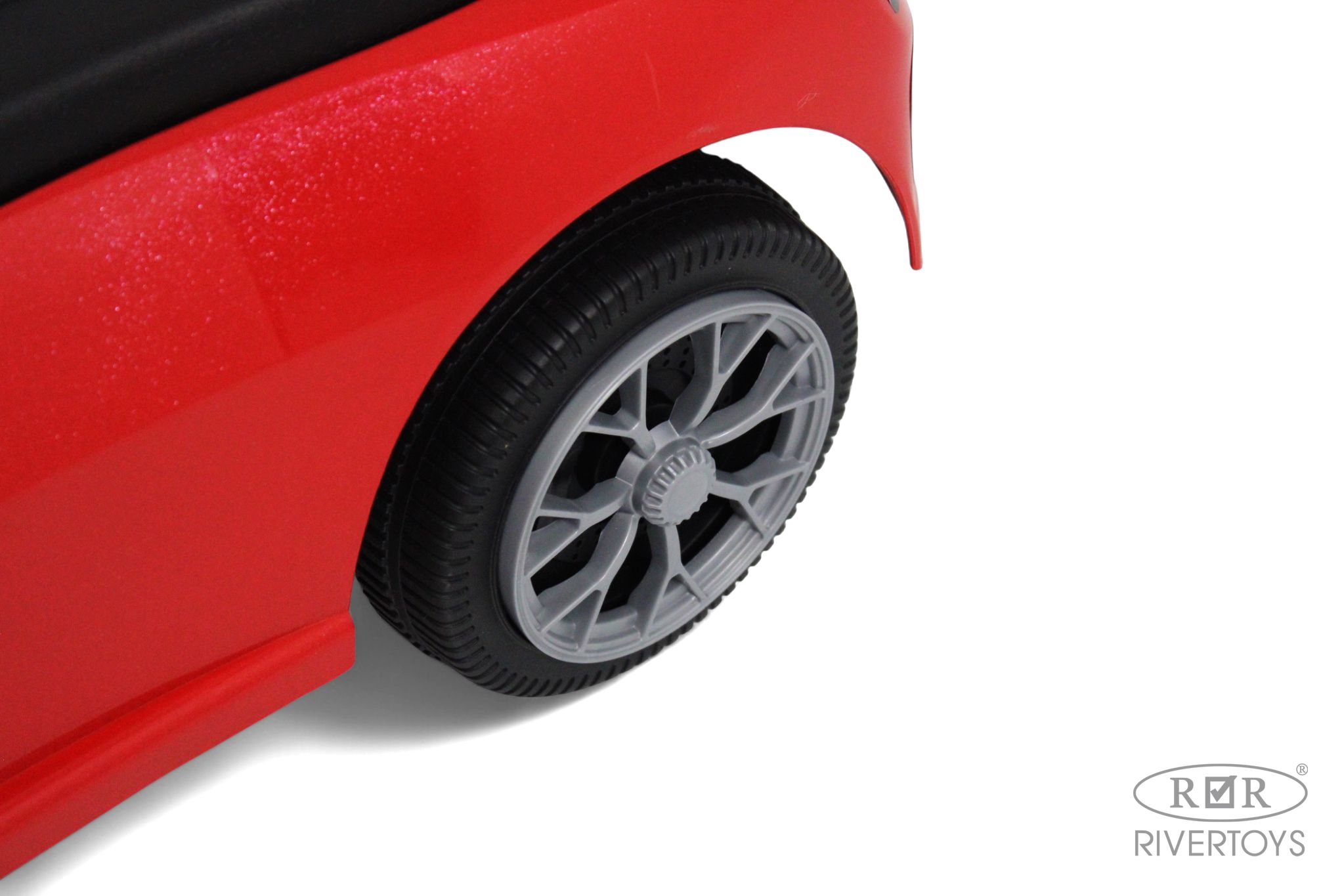 Каталка RIVERTOYS Z004ZZ-B-RED красный - фото 4