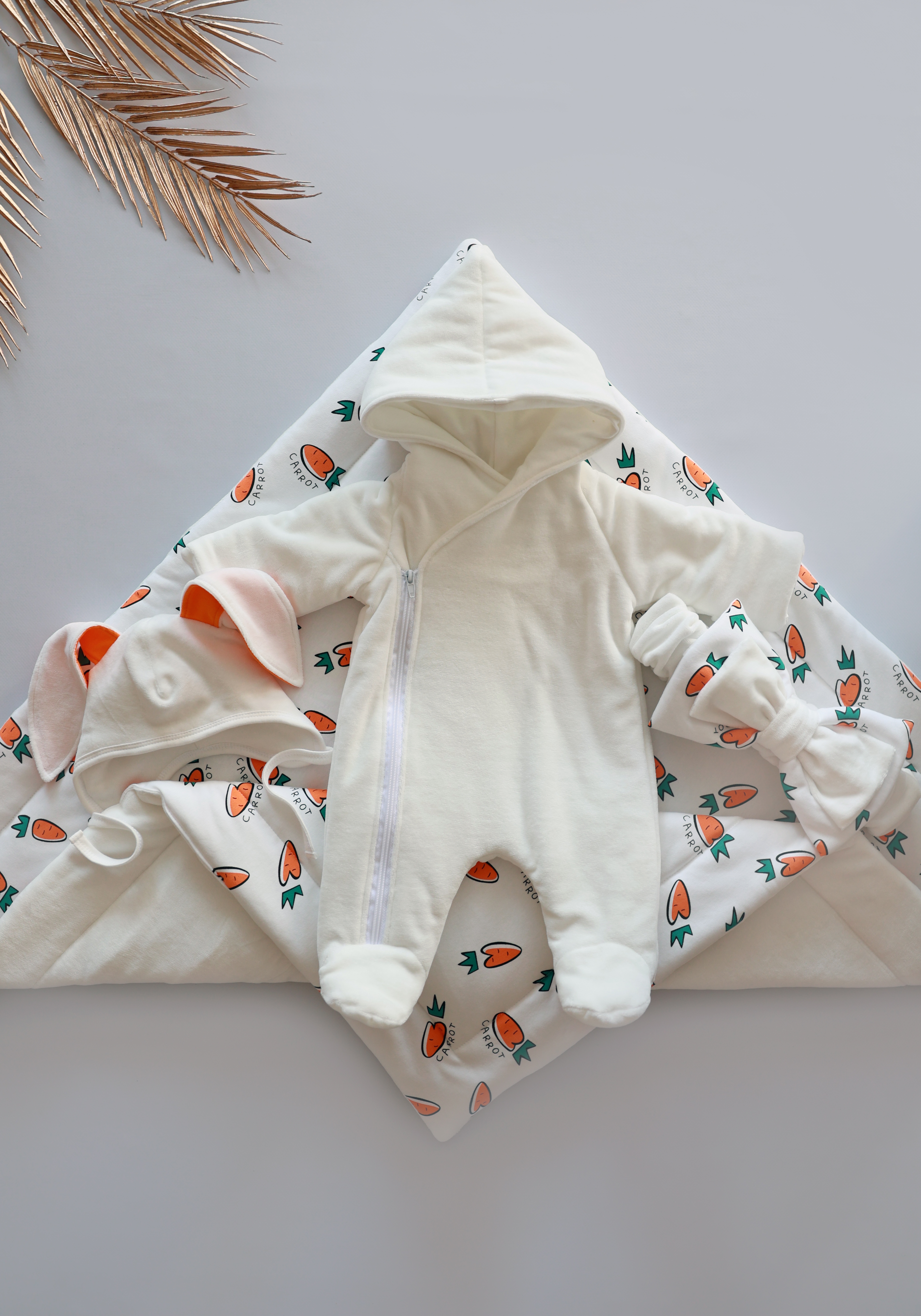 Комплект Bunnyphant 0321/оранжевый - фото 5