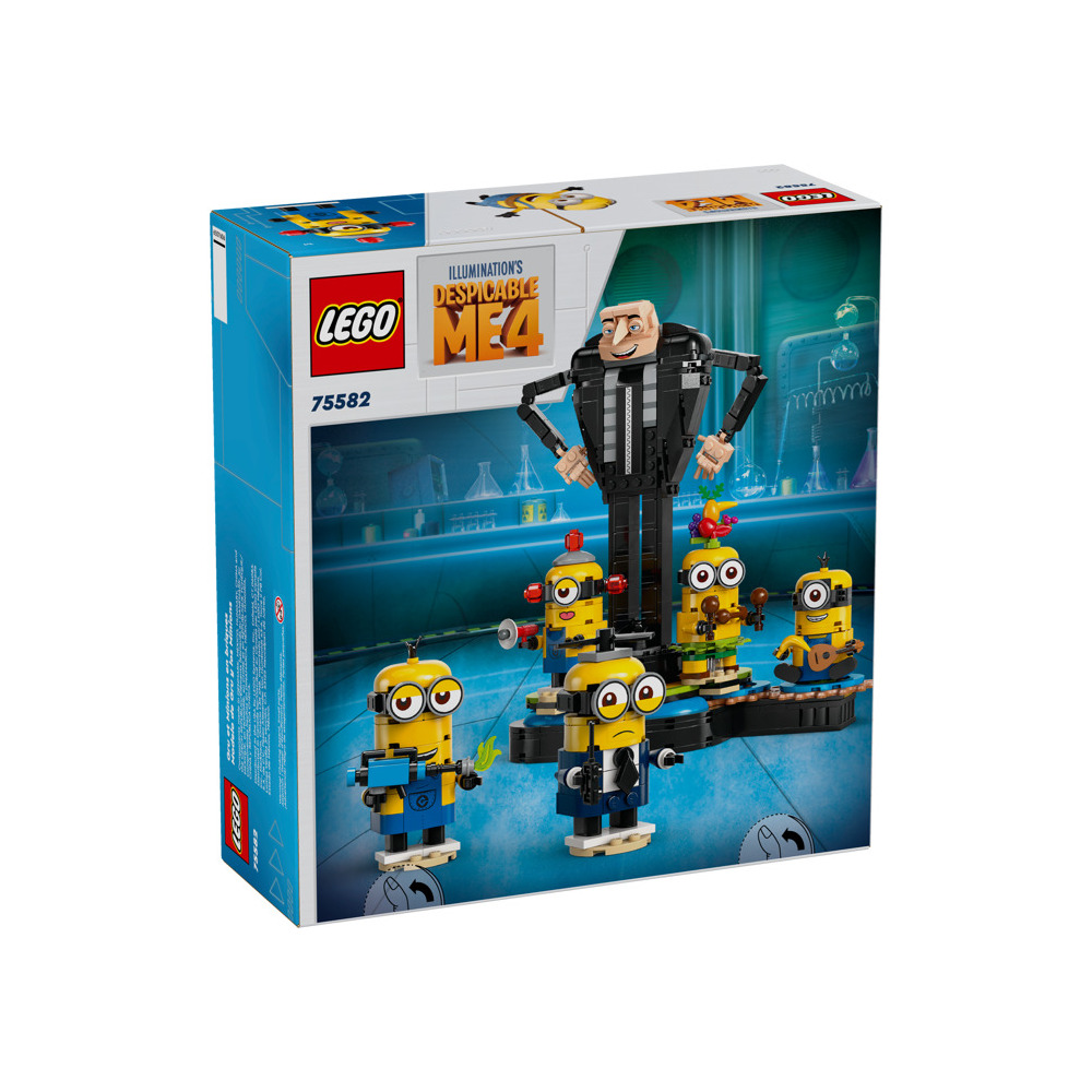 Конструктор LEGO Minions Грю и миньоны 75582 620 дет. - фото 4