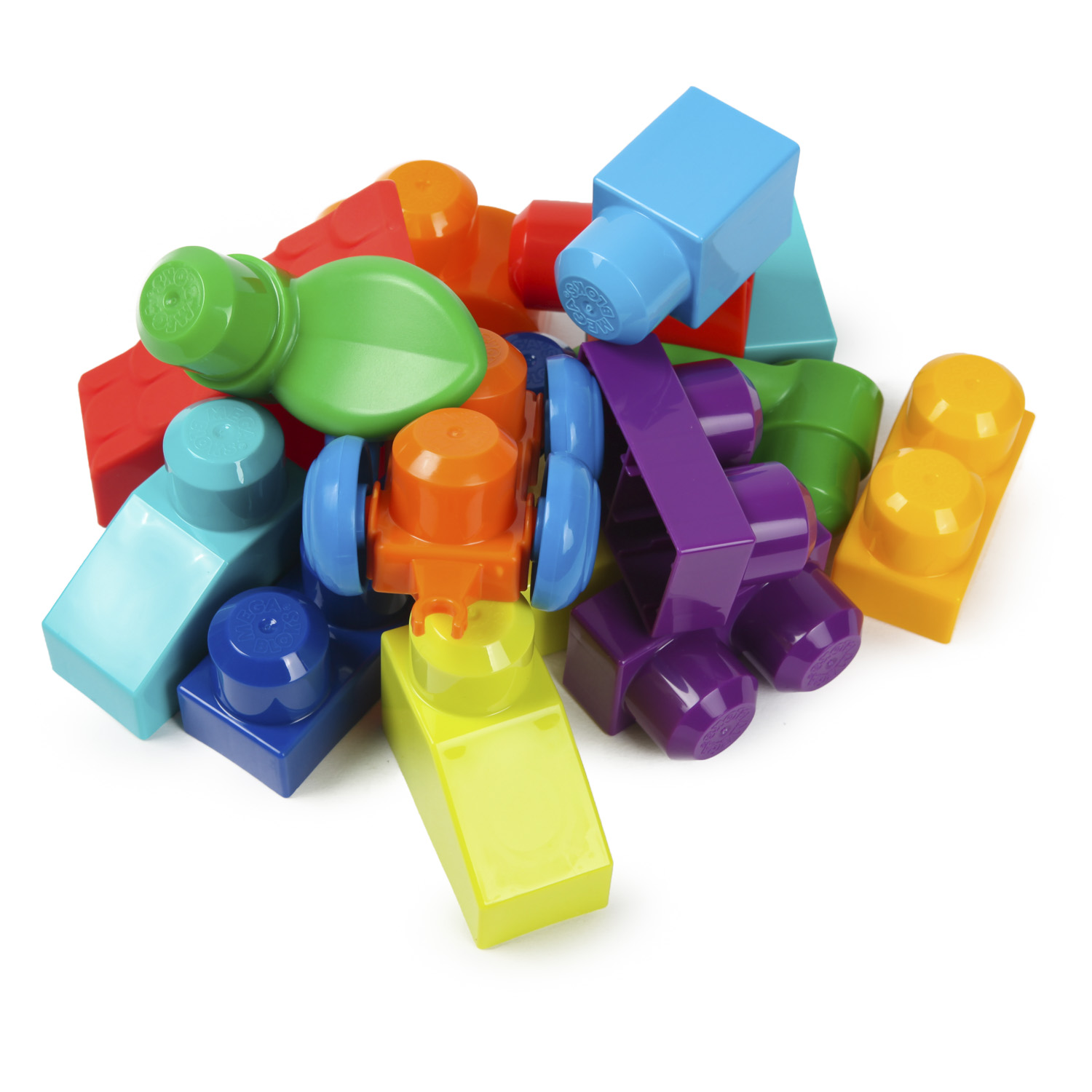 Конструктор Mega Bloks Bigger Building Bag блочный - фото 7