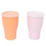 Стакан Архимед 0.5л с крышкой в ассортименте