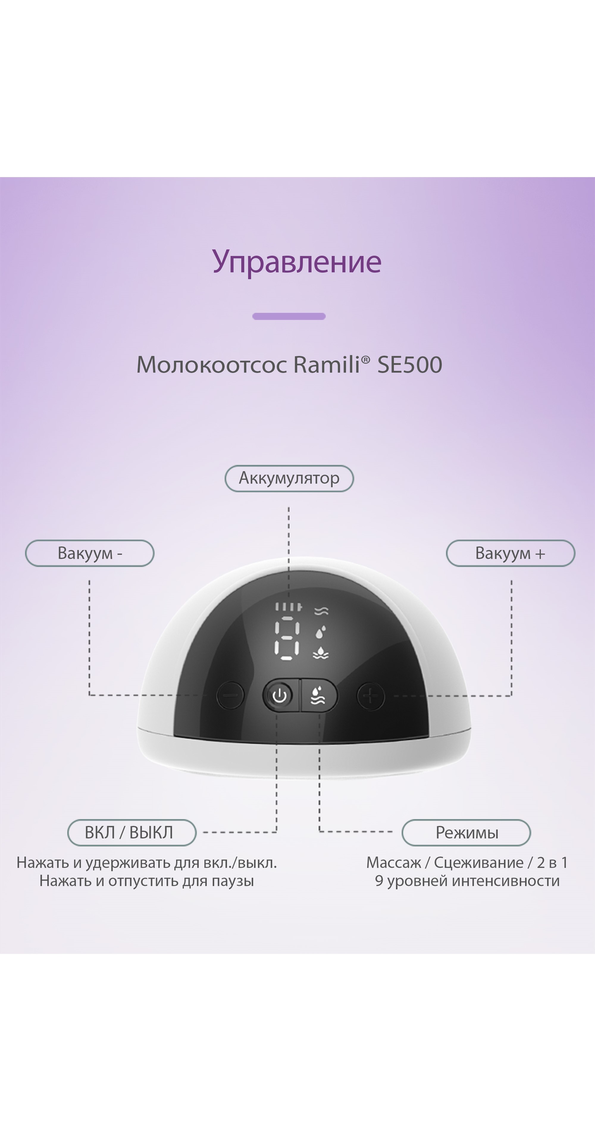 Электрический Ramili 2 шт. SE500 - фото 5