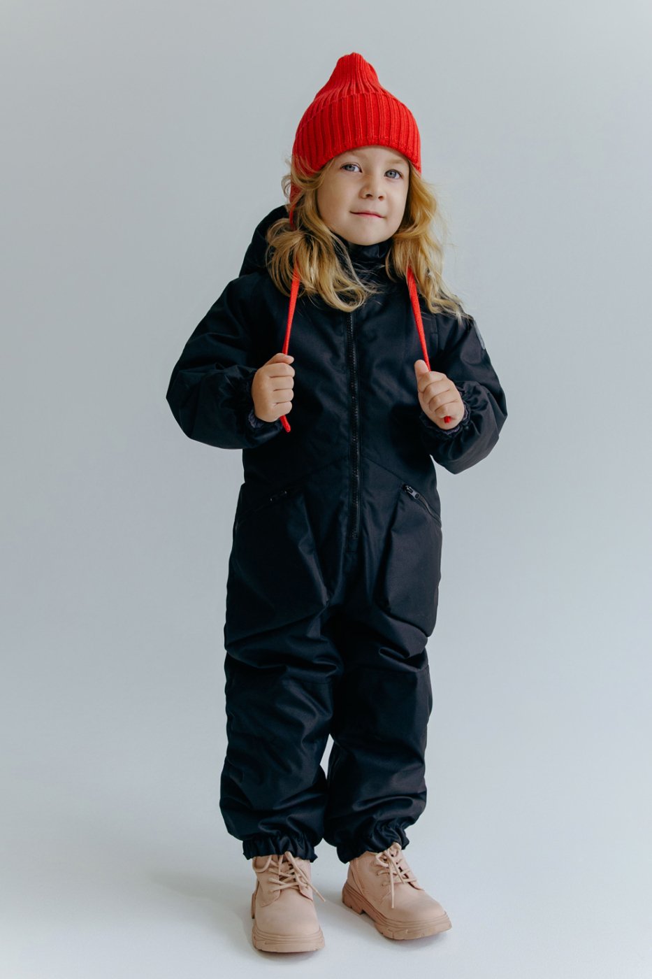 Комбинезон MINIDINO MDD1-OM010/0Комбинезон демисезонный 3 черный - фото 1