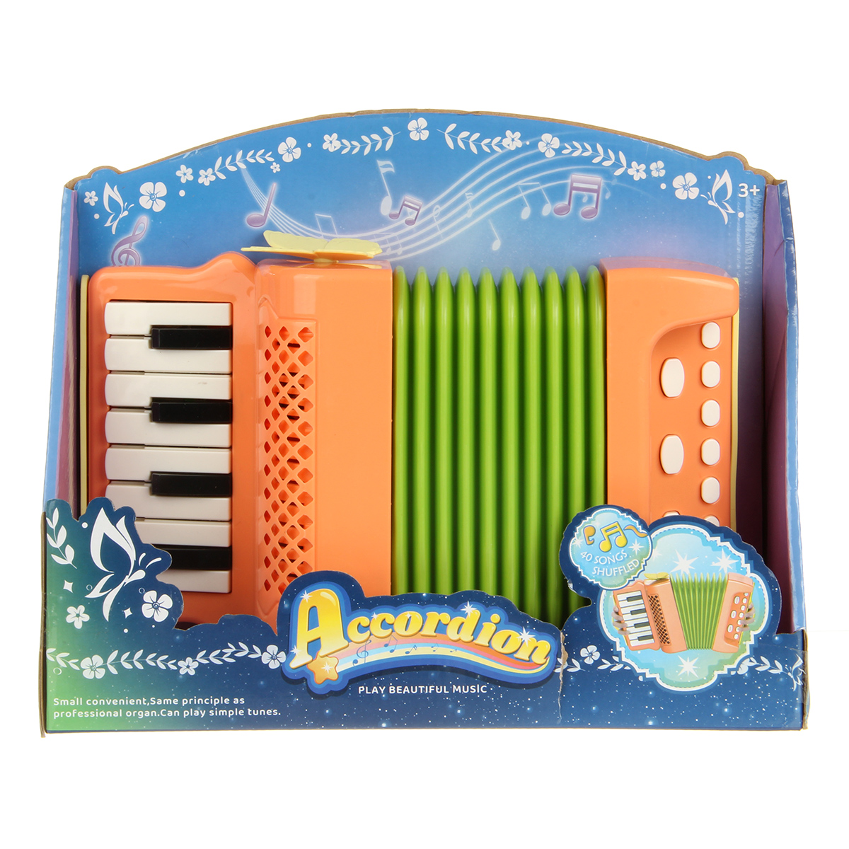 Музыкальная игрушка Veld Co Аккордеон на батарейках - фото 1