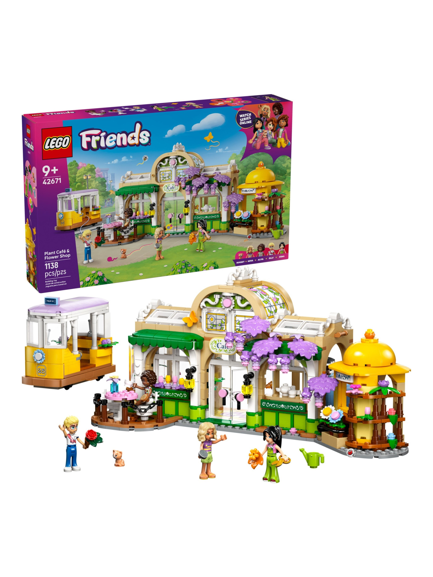 Конструктор LEGO Friends Зеленое кафе 1122 дет. - фото 2