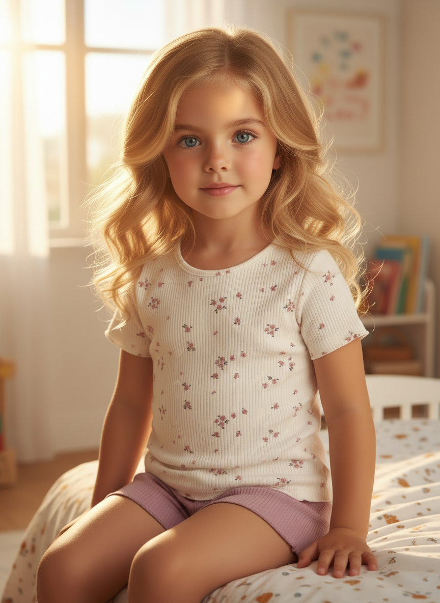 Пижама MiloTa КДЛ07/цветы - фото 2