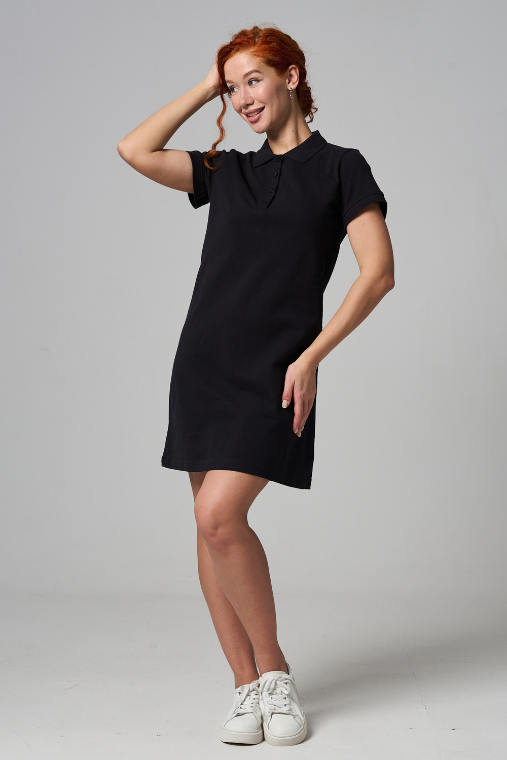 Платье Натали Суслова 14413/1 черный - фото 3