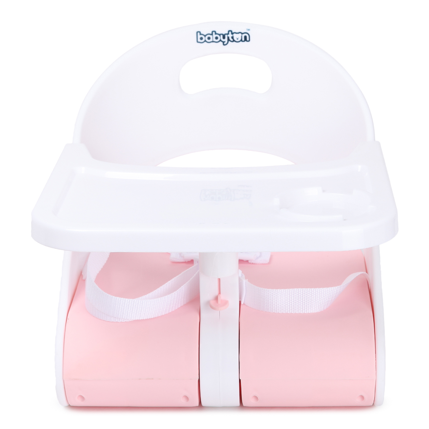 Стульчик для кормления Babyton Compact Pink бустер - фото 9