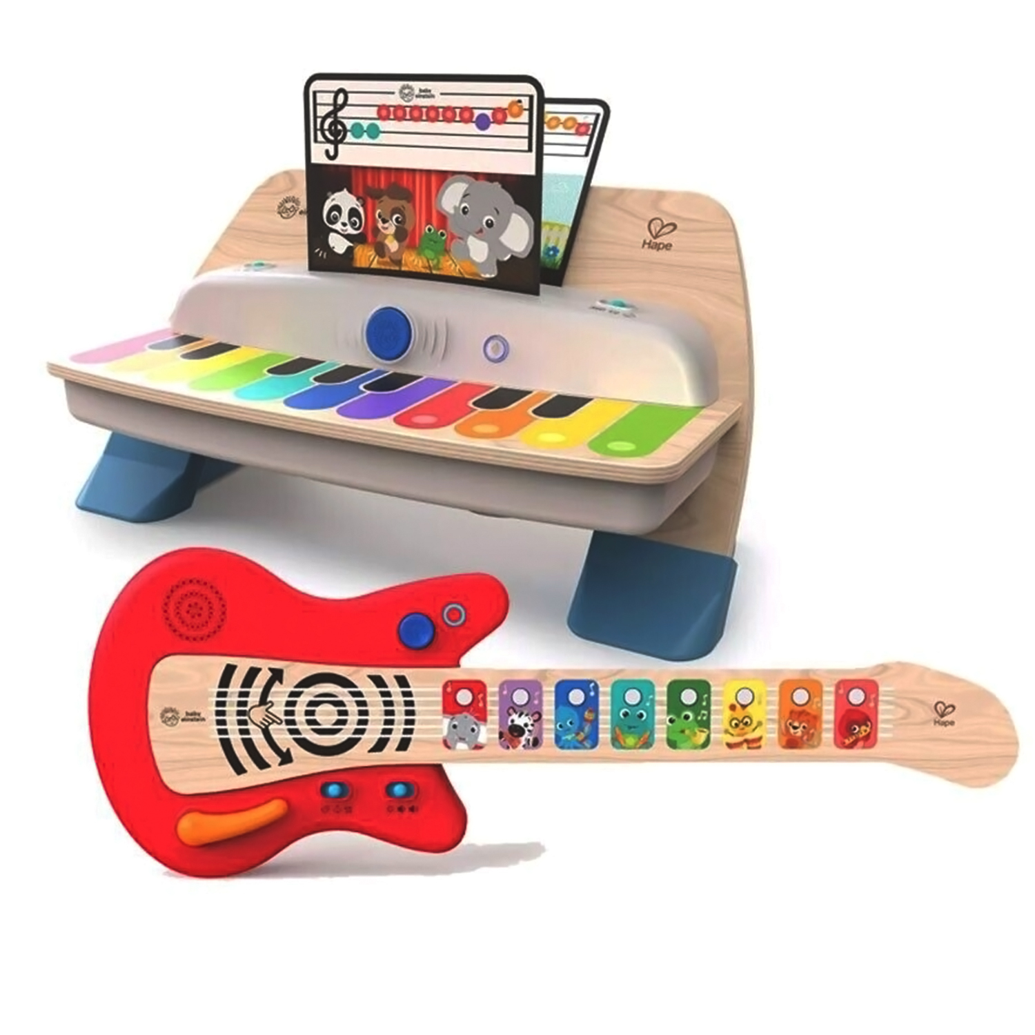 Игрушка музыкальная Hape гитара, пианино - фото 1