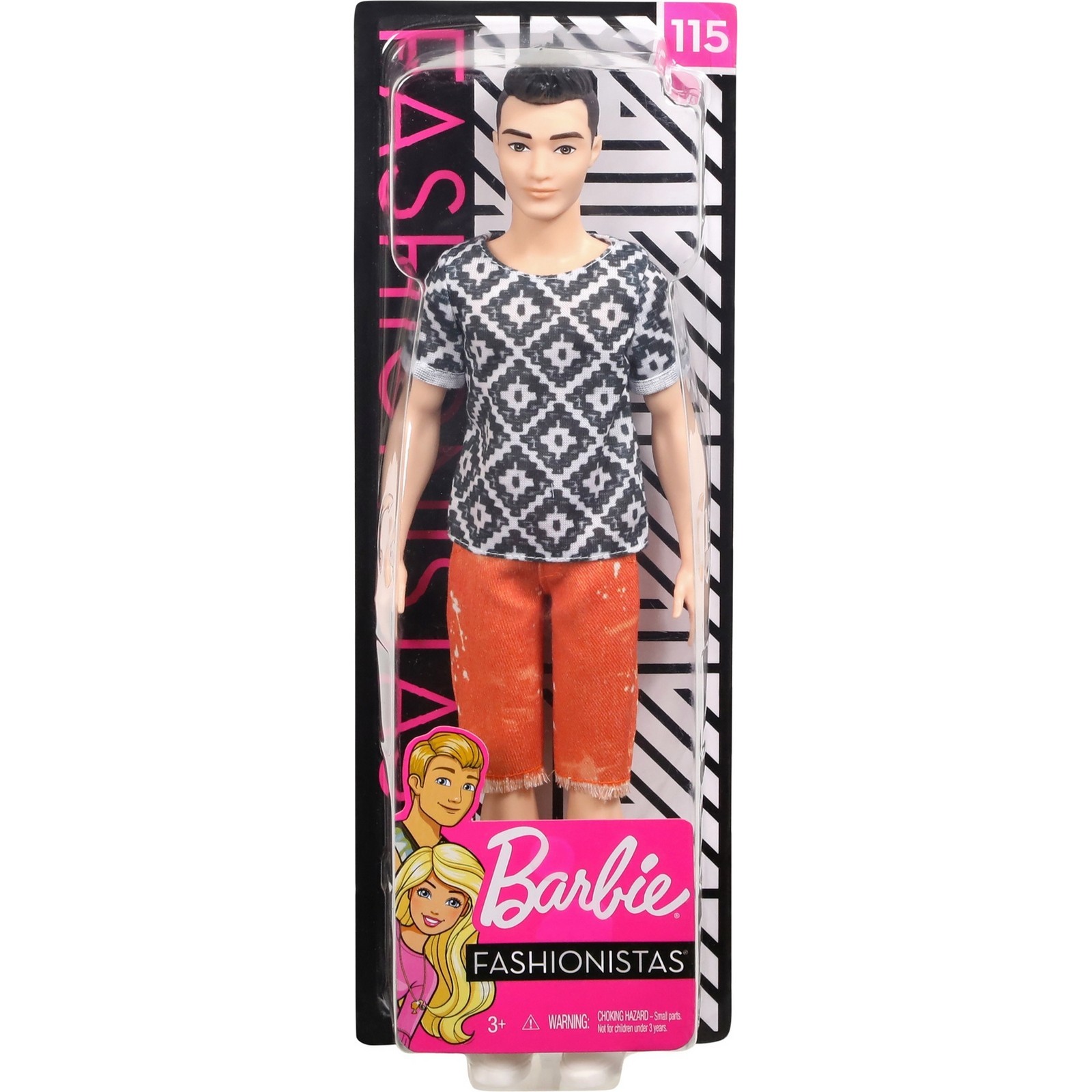 Кукла модельная Barbie Fashionistas DWK44/FXL62 - фото 2