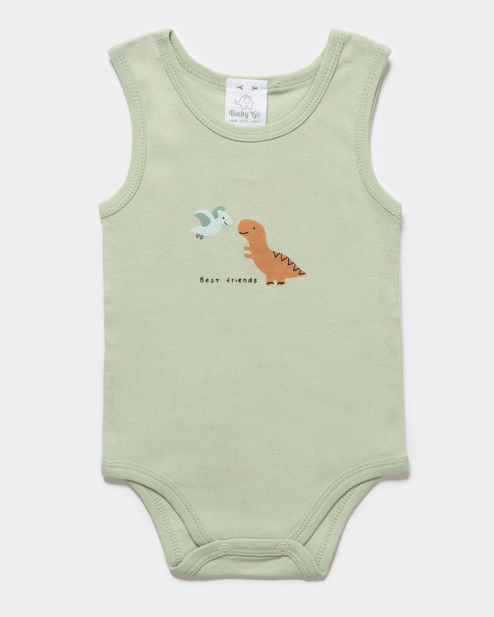 Боди 2 шт BabyGo S24BG1-15601ib-24GG - фото 2