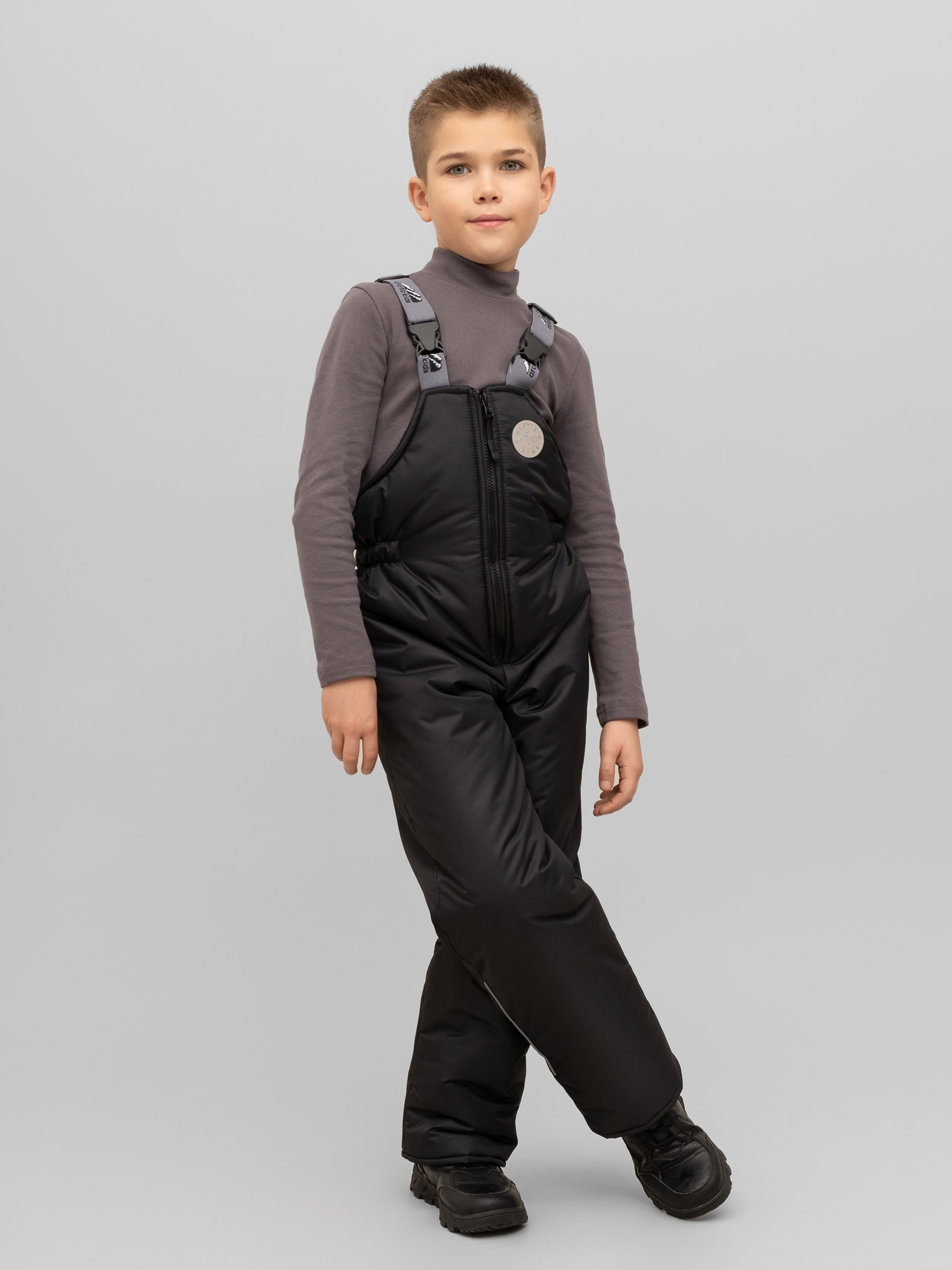 Полукомбинезон Arctic kids 60-015 черный - фото 21