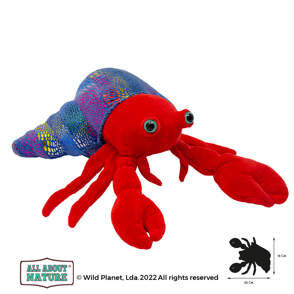 Мягкая игрушка All About Nature Рак-отшельник - фото 1