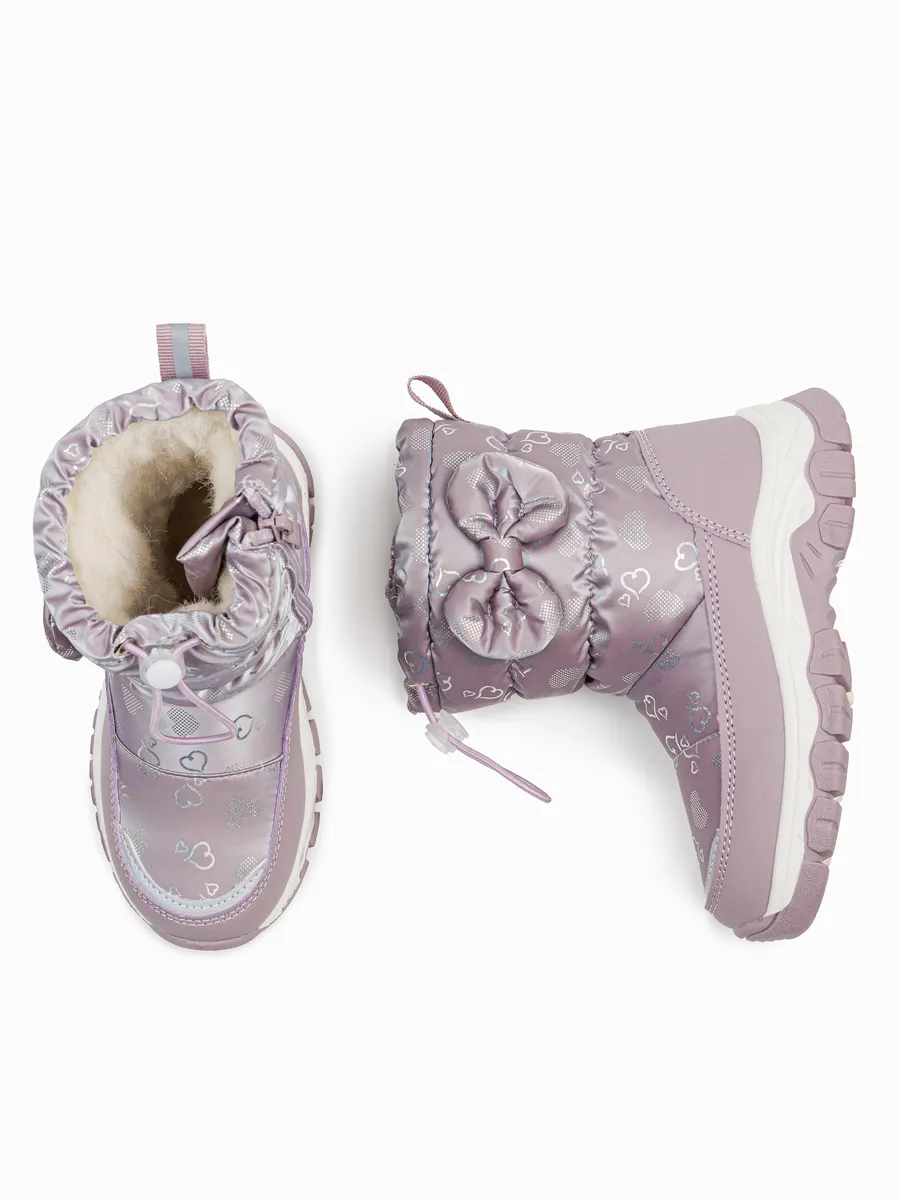 Дутики KDX HAO-22 lilac - фото 6