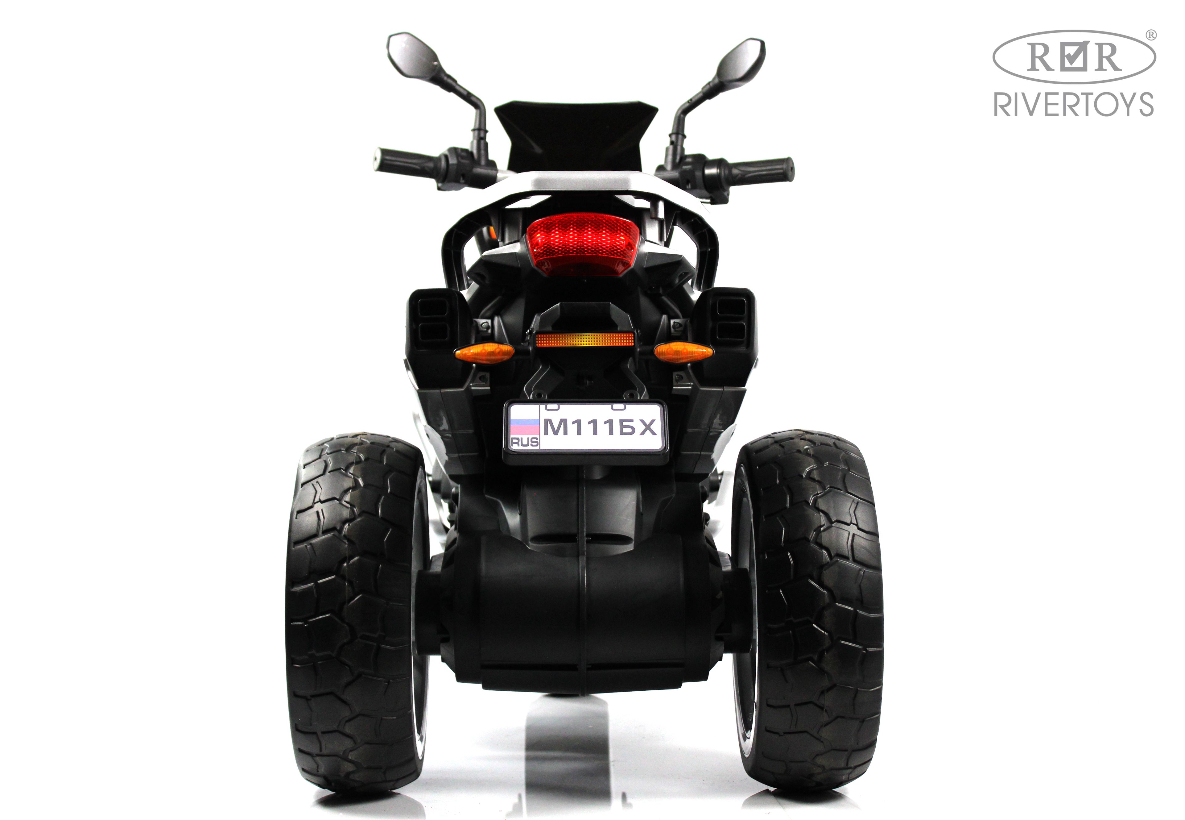 Электромотоцикл RIVERTOYS М111БХ-RED - фото 6