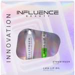 Подарочный набор Influence Beauty Тушь Cybertruck и двухфазное масло для губ Lava lip oil тон 4