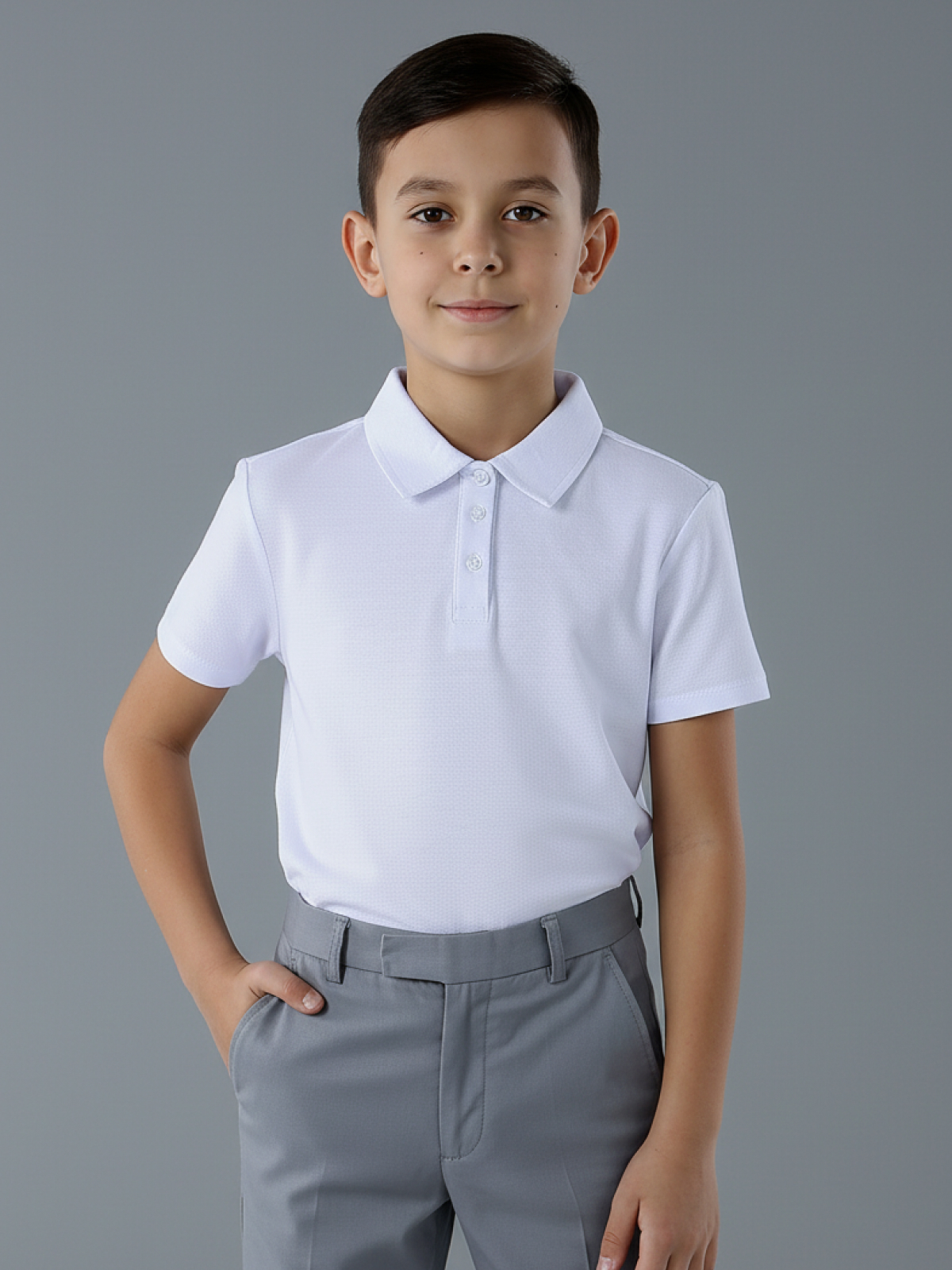 Поло GOJO 624белый - фото 1